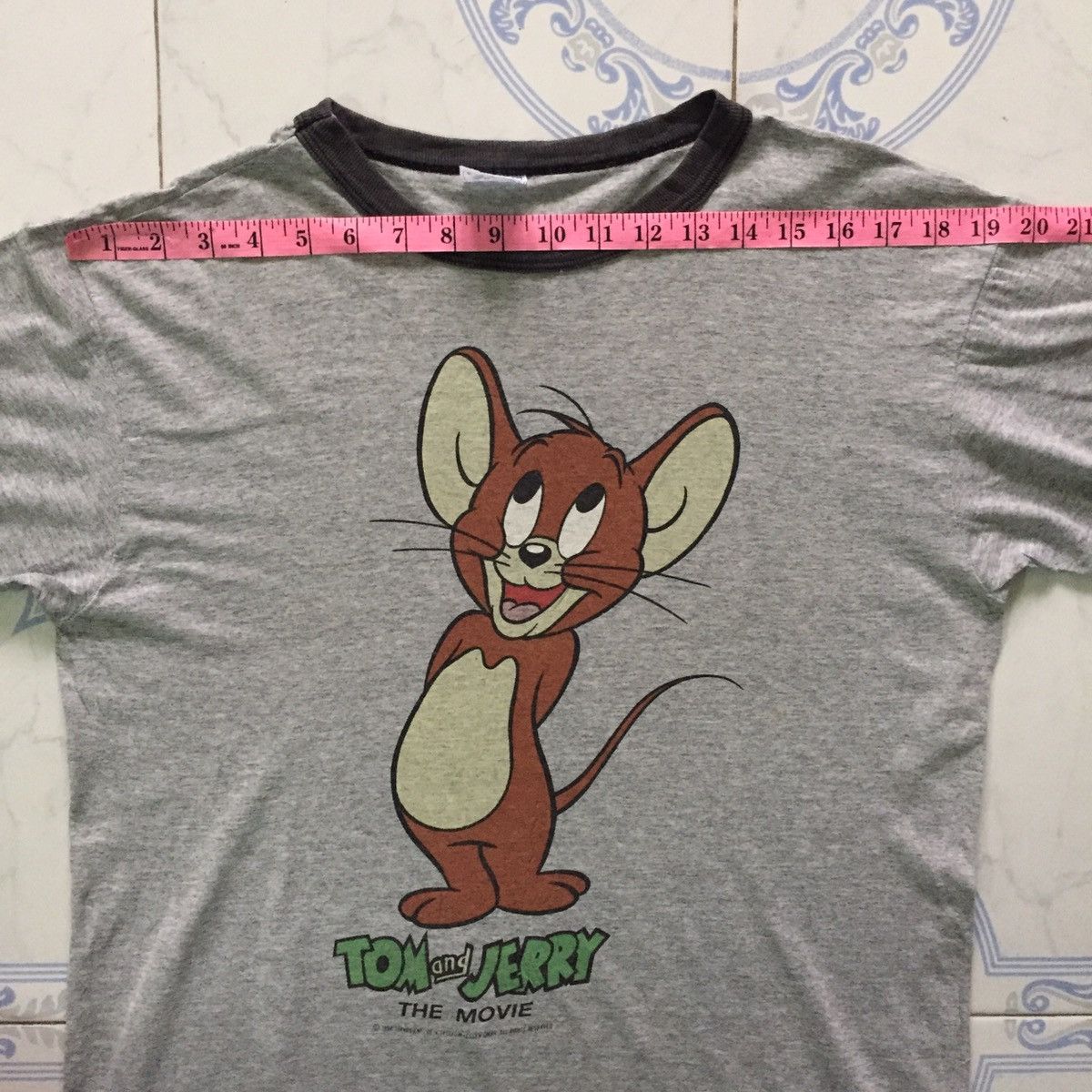 Cartoon Network Vintage 1994 Tom & Jerry The Movie MADE IN USA Size US L / EU 52-54 / 3 - 10 Thumbnail