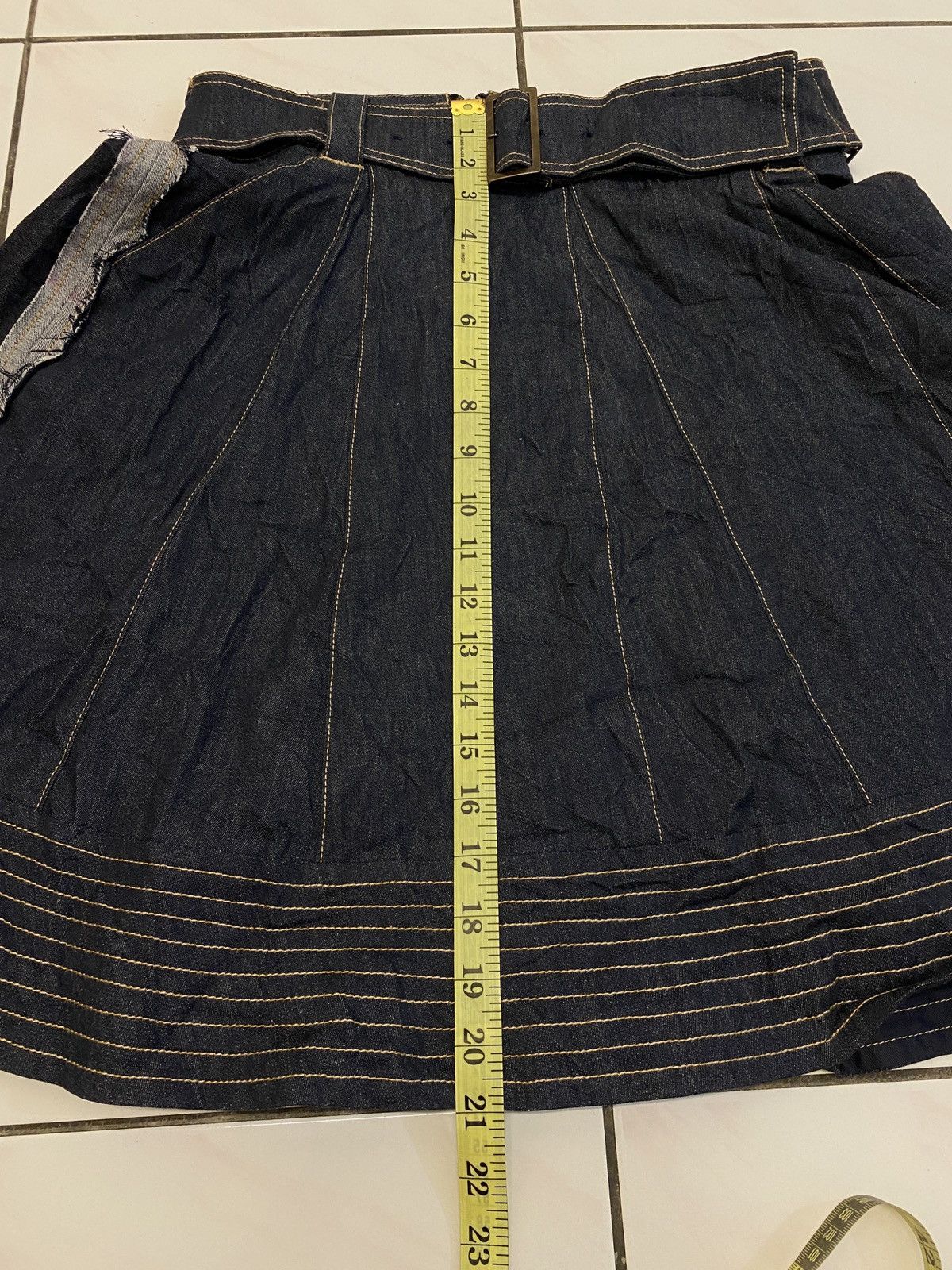 Lanvin Lanvin denim skirt Size 27" / US 4 / IT 40 - 8 Thumbnail