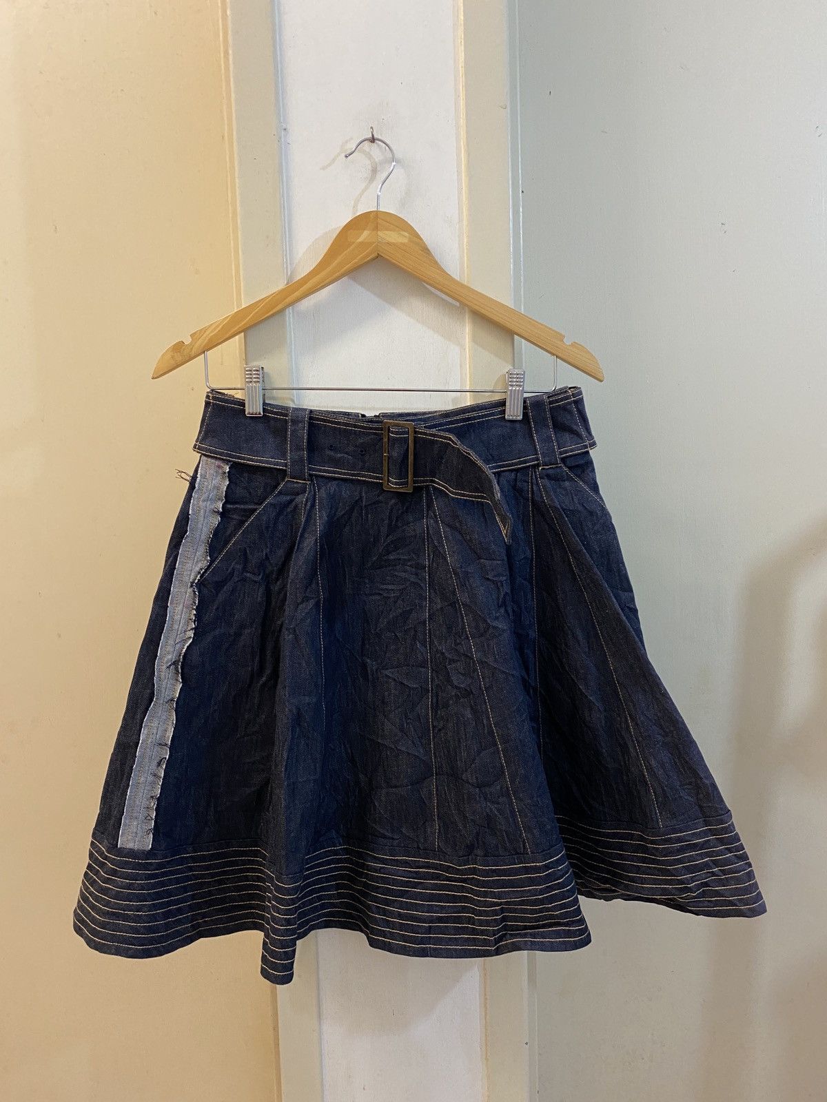 Lanvin Lanvin denim skirt Size 27" / US 4 / IT 40 - 1 Thumbnail
