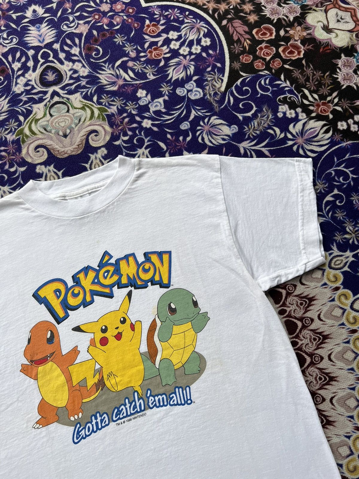 Nintendo (S) Vintage 1999 Pokemon Gotta Catch 'Em All Tees Size US S / EU 44-46 / 1 - 3 Thumbnail