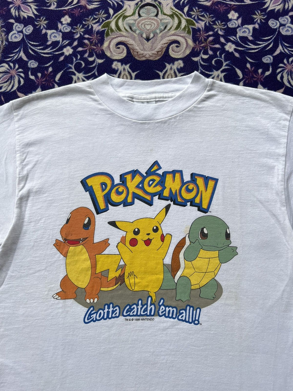 Nintendo (S) Vintage 1999 Pokemon Gotta Catch 'Em All Tees Size US S / EU 44-46 / 1 - 4 Thumbnail