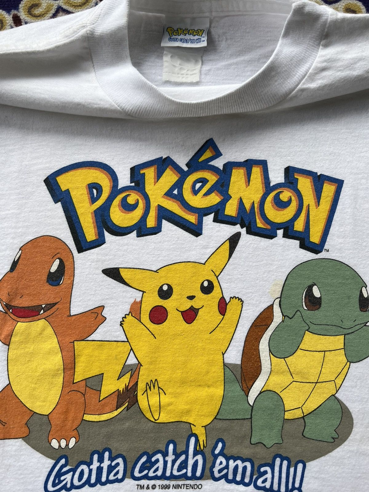 Nintendo (S) Vintage 1999 Pokemon Gotta Catch 'Em All Tees Size US S / EU 44-46 / 1 - 2 Thumbnail