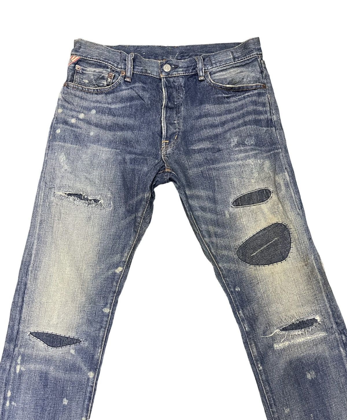 Denim & Supply Ralph Lauren Denim n supply distressed jeans patchwork Size US 32 / EU 48 - 3 Thumbnail