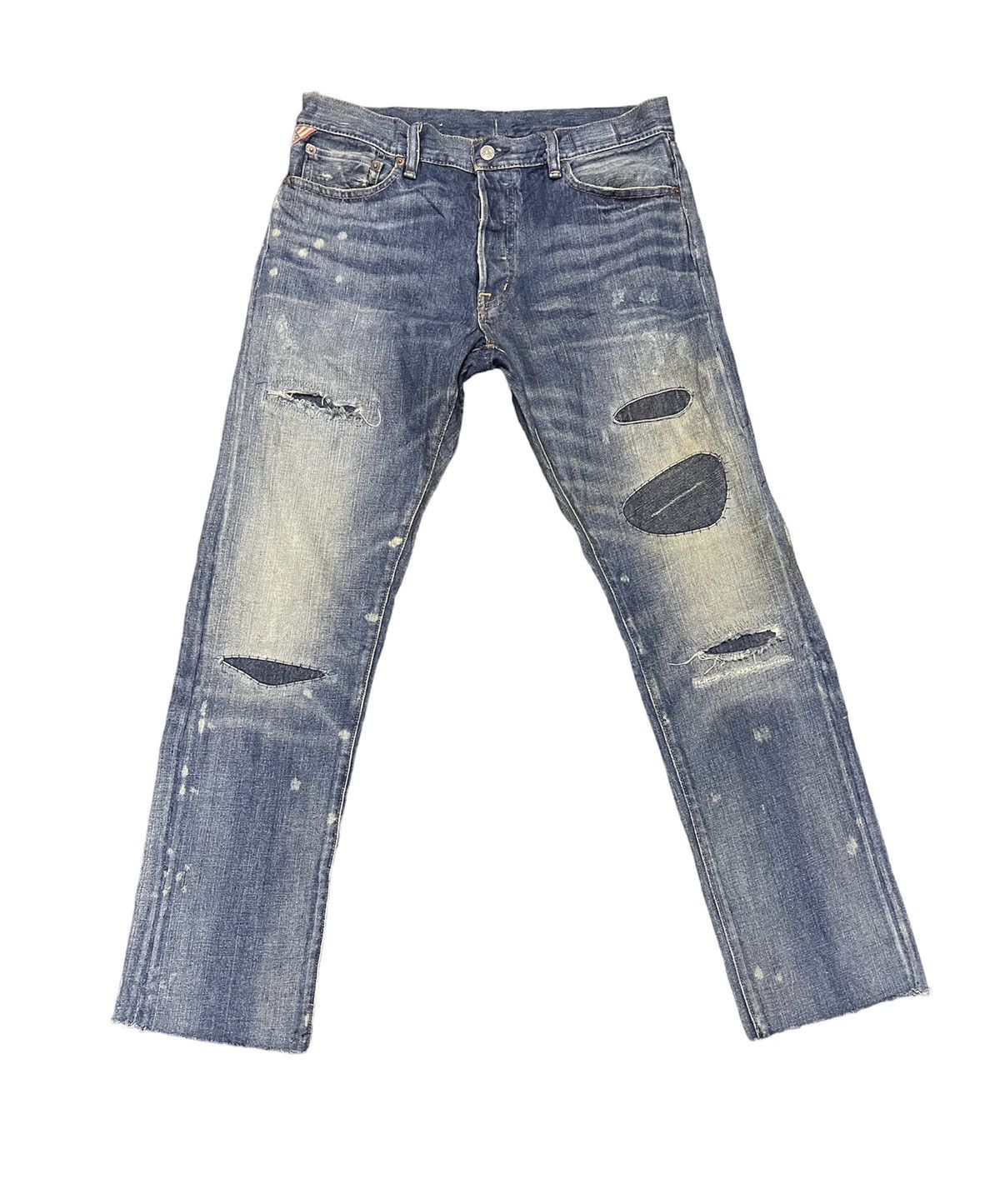 Denim & Supply Ralph Lauren Denim n supply distressed jeans patchwork Size US 32 / EU 48 - 1 Thumbnail