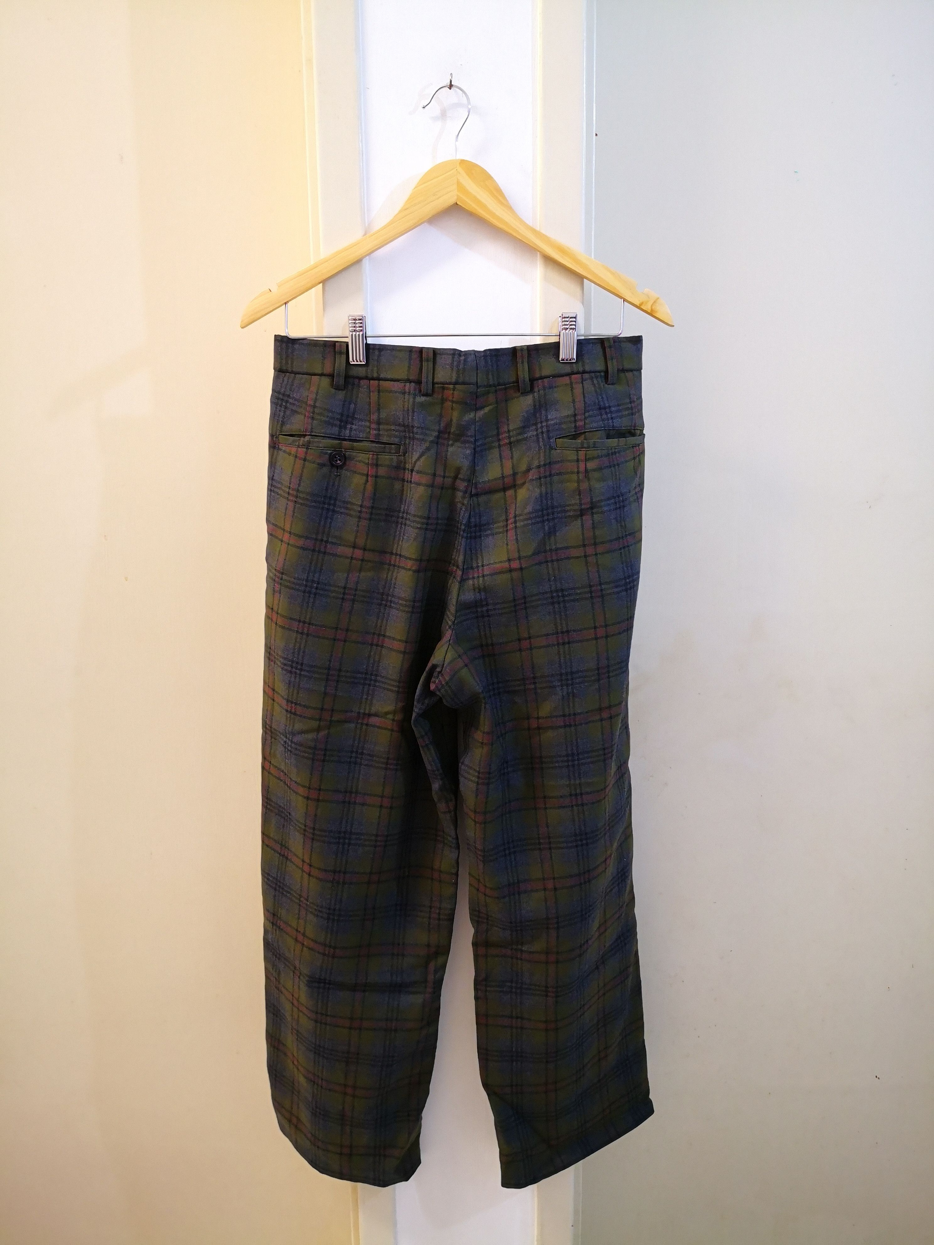 Burberry Vintage burberry wool checkered trousers Size US 30 / EU 46 - 2 Thumbnail