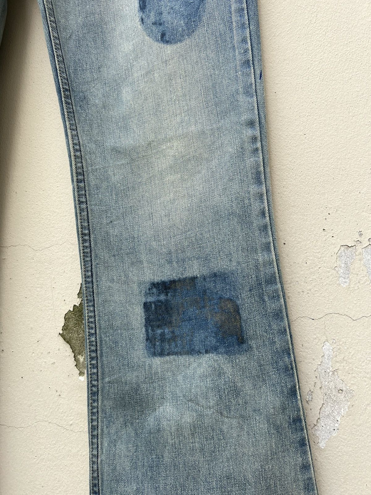 Levi's Vintage Clothing VTG 2004 LVC Levi’s 646 E Orange Tab Fade Denim Flare Jeans Size US 32 / EU 48 - 13 Thumbnail
