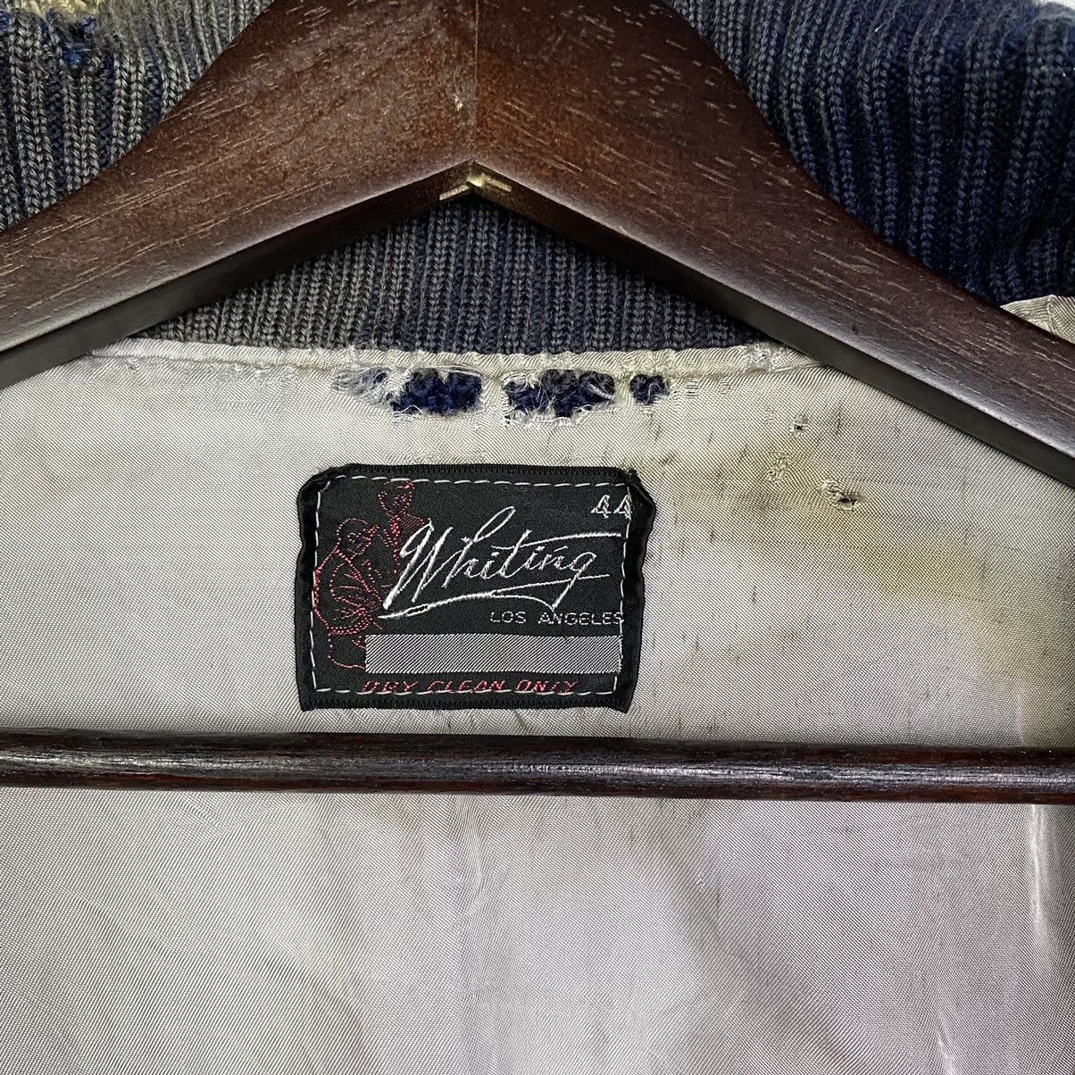 Vintage Vintage 60s Karate Varsity Sleeve Leather Distressed Size US M / EU 48-50 / 2 - 18 Thumbnail