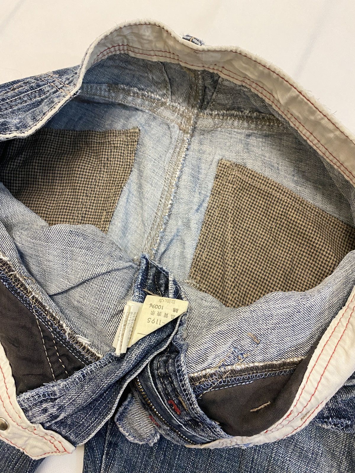 Marithe + Francois Girbaud 🔥🔥💰💰Vintage Marithe Francois Girbaud distressed Size US 31 - 17 Thumbnail