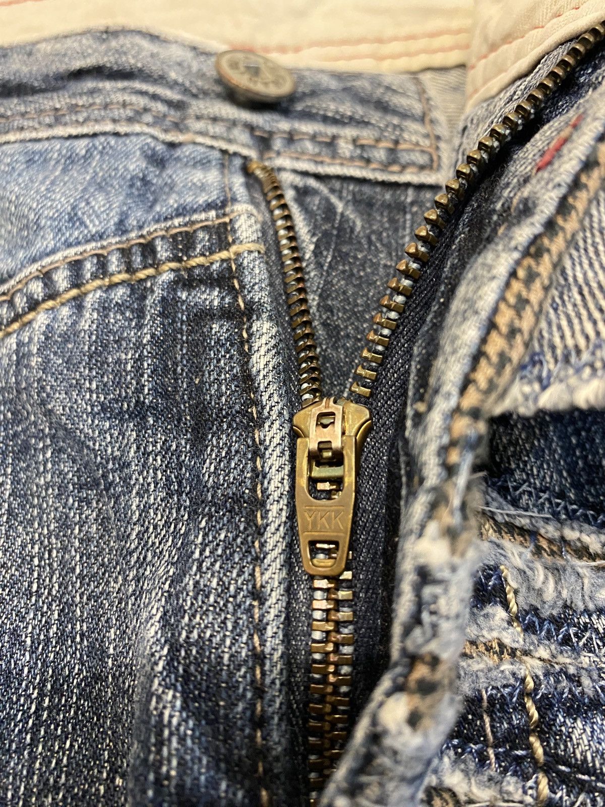 Marithe + Francois Girbaud 🔥🔥💰💰Vintage Marithe Francois Girbaud distressed Size US 31 - 13 Thumbnail