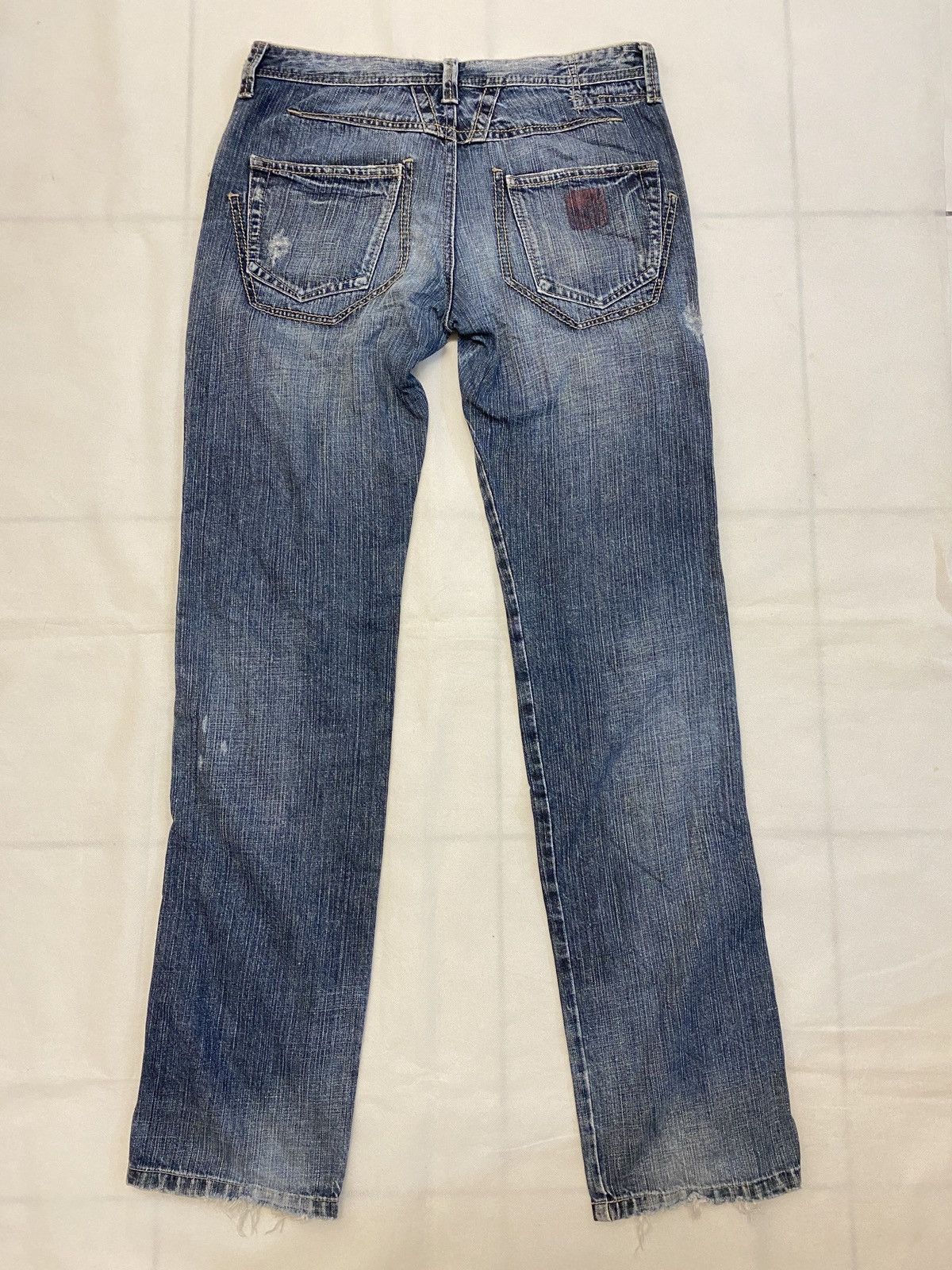 Marithe + Francois Girbaud 🔥🔥💰💰Vintage Marithe Francois Girbaud distressed Size US 31 - 2 Thumbnail