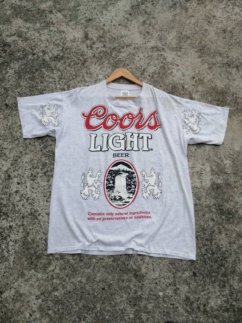 Other Vintage 90s Wild Oats Coors Light Beer Tee Size US L / EU 52-54 / 3 - 1 Thumbnail