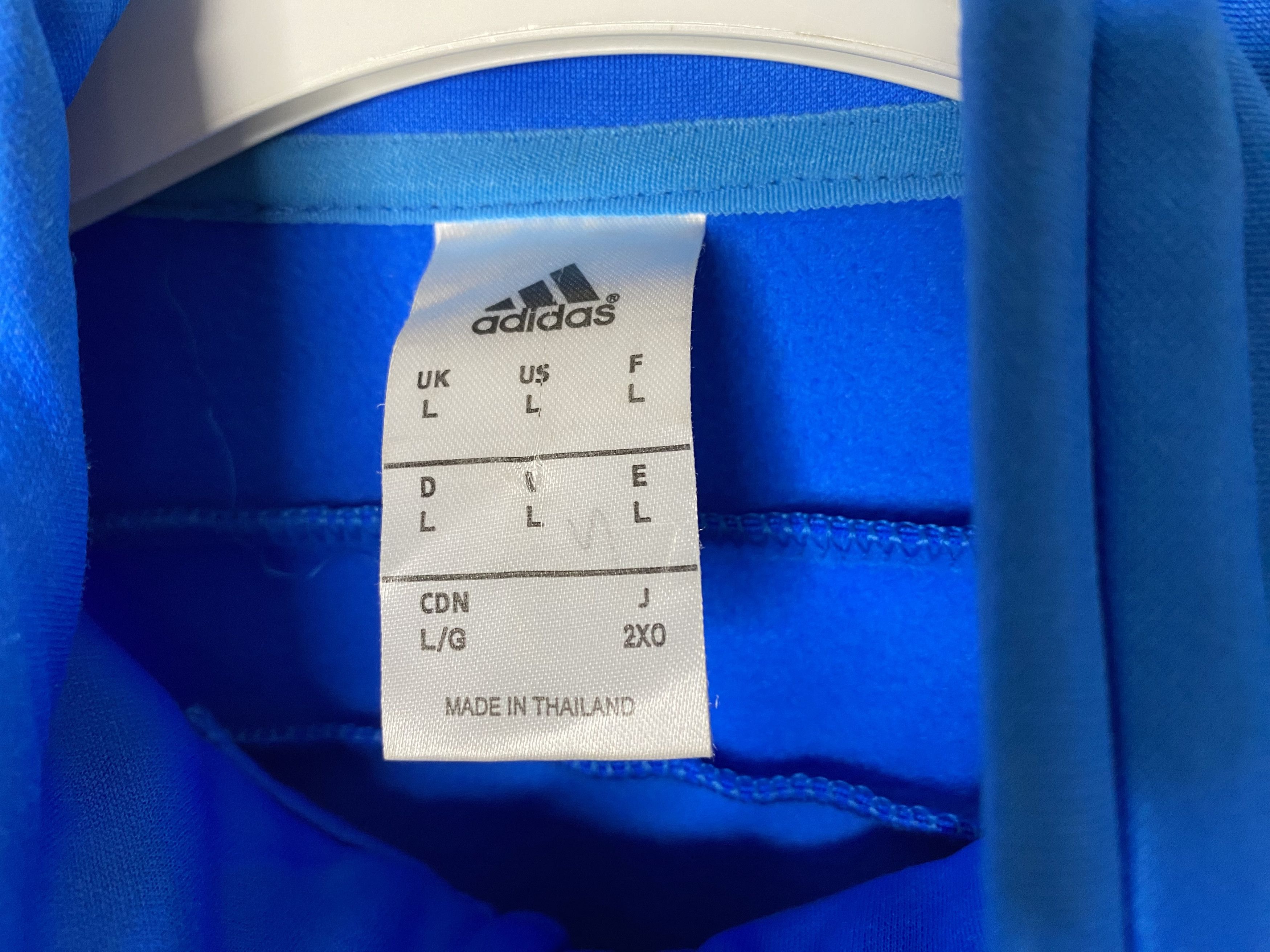 Adidas MANCHESTER UNITED TRAINING TRACK TOP JACKET FOOTBALL SOCCER Size US L / EU 52-54 / 3 - 5 Thumbnail