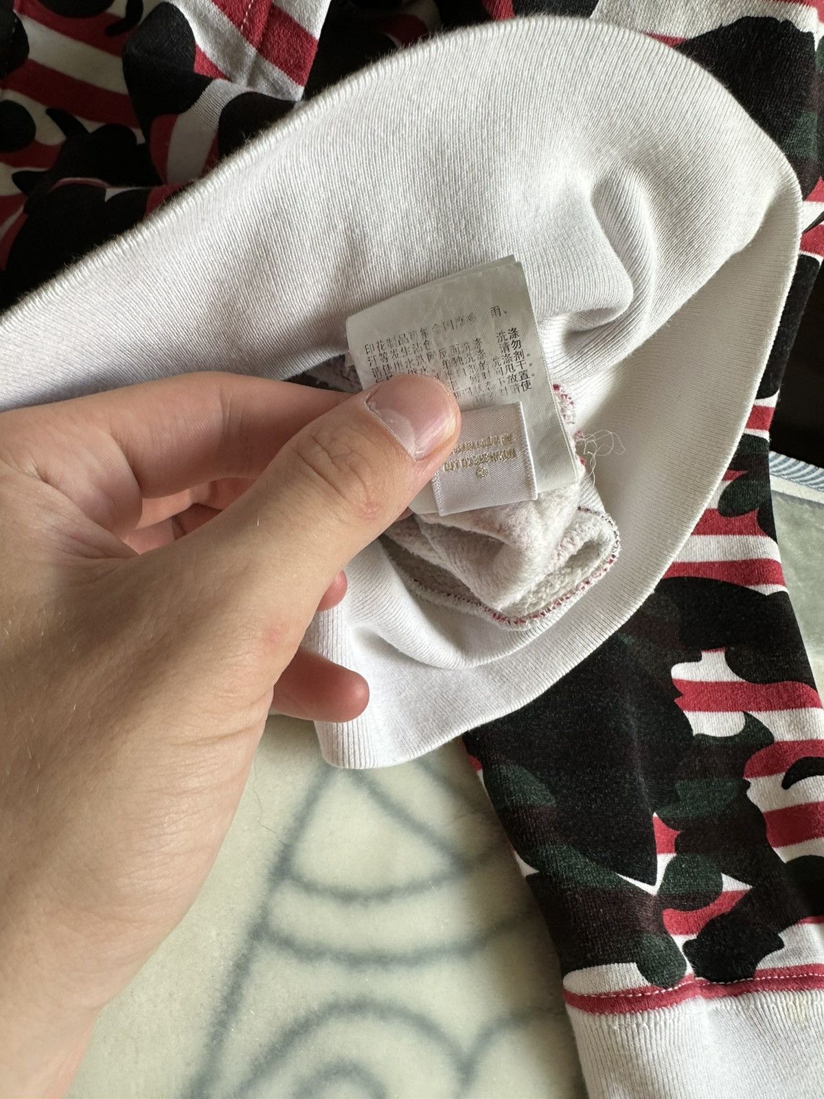 Bape Stripe 1st Camo Full Zip Hoodie Size US L / EU 52-54 / 3 - 12 Thumbnail