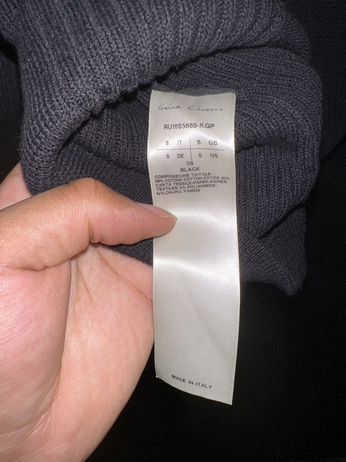 Rick Owens Drkshdw Rick Owens SS18 “Dirt” Knitted Hoodie Size US M / EU 48-50 / 2 - 4 Thumbnail