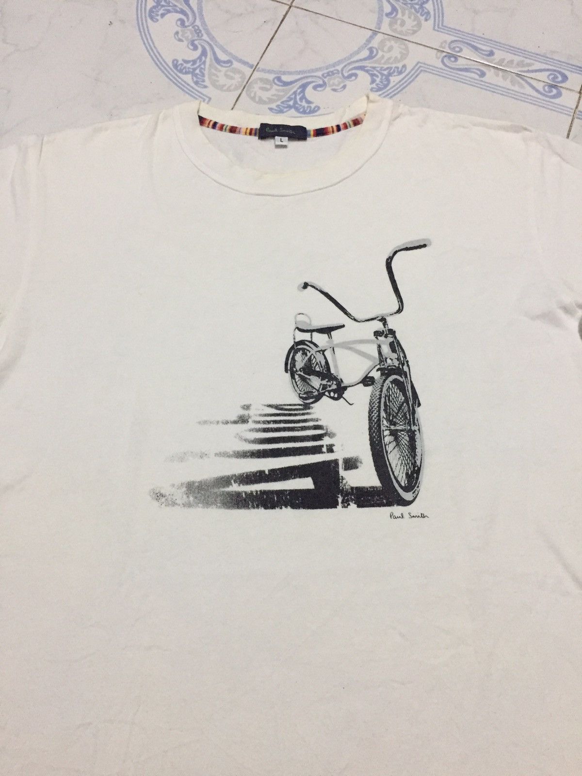 Paul Smith Aloha Bicycle Printed Paul Smith Tshirt Made in Japan Size US L / EU 52-54 / 3 - 6 Thumbnail