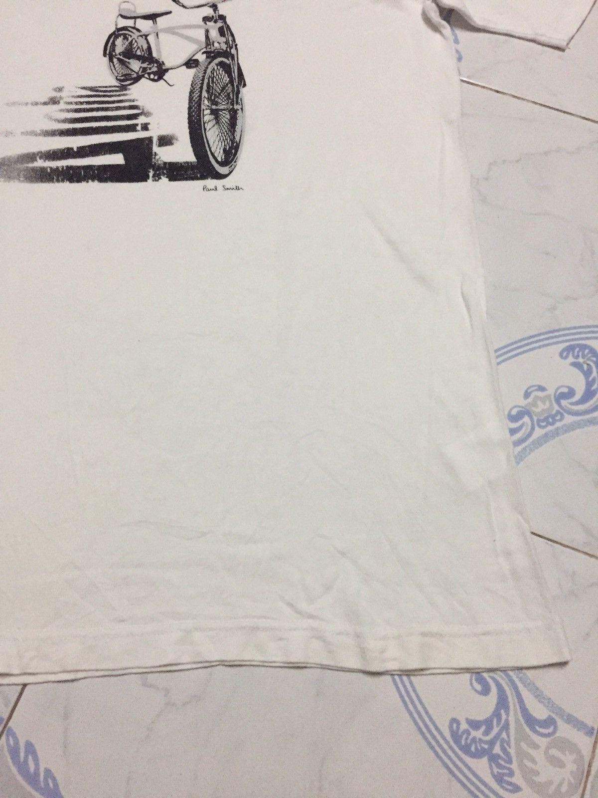 Paul Smith Aloha Bicycle Printed Paul Smith Tshirt Made in Japan Size US L / EU 52-54 / 3 - 3 Thumbnail