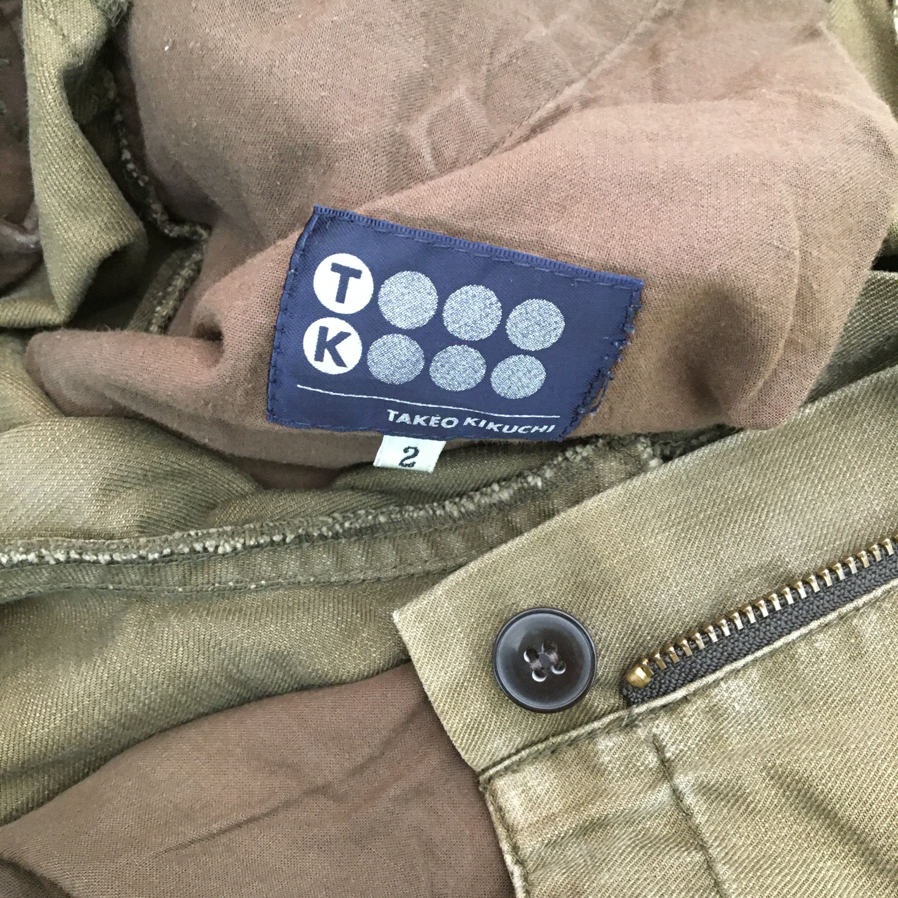 Japanese Brand × Vintage Takeo Kikuchi Cargo Pants Japanese Multi Pocket Trousers Size US 30 / EU 46 - 6 Thumbnail