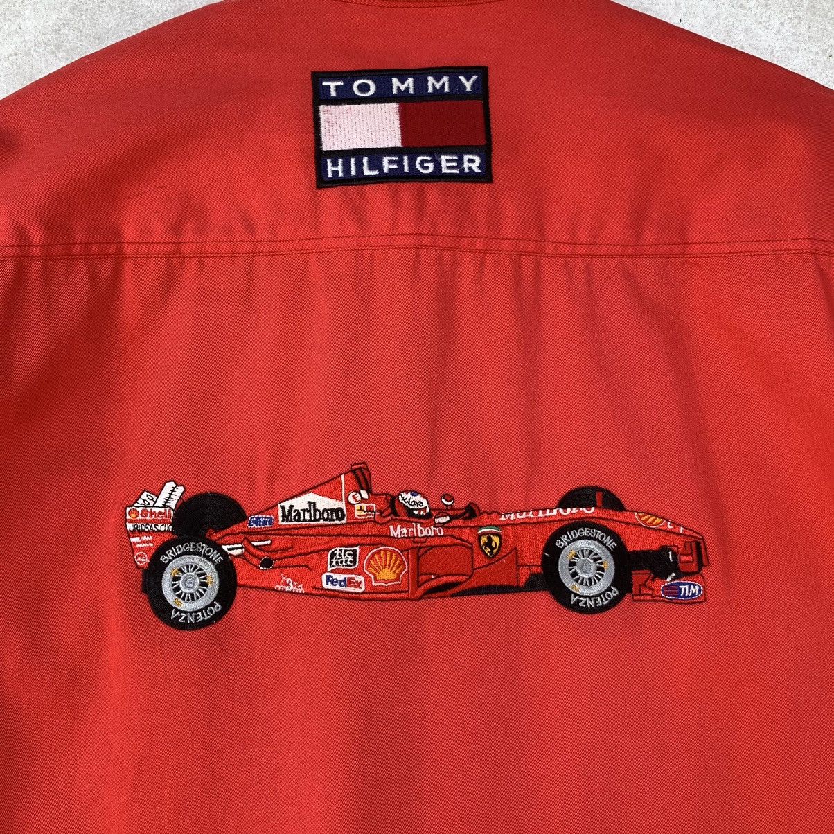 Ferrari × Vintage 1996 Ferrari Racing Team Officials Race F1 Team Shirt Size US XL / EU 56 / 4 - 8 Thumbnail