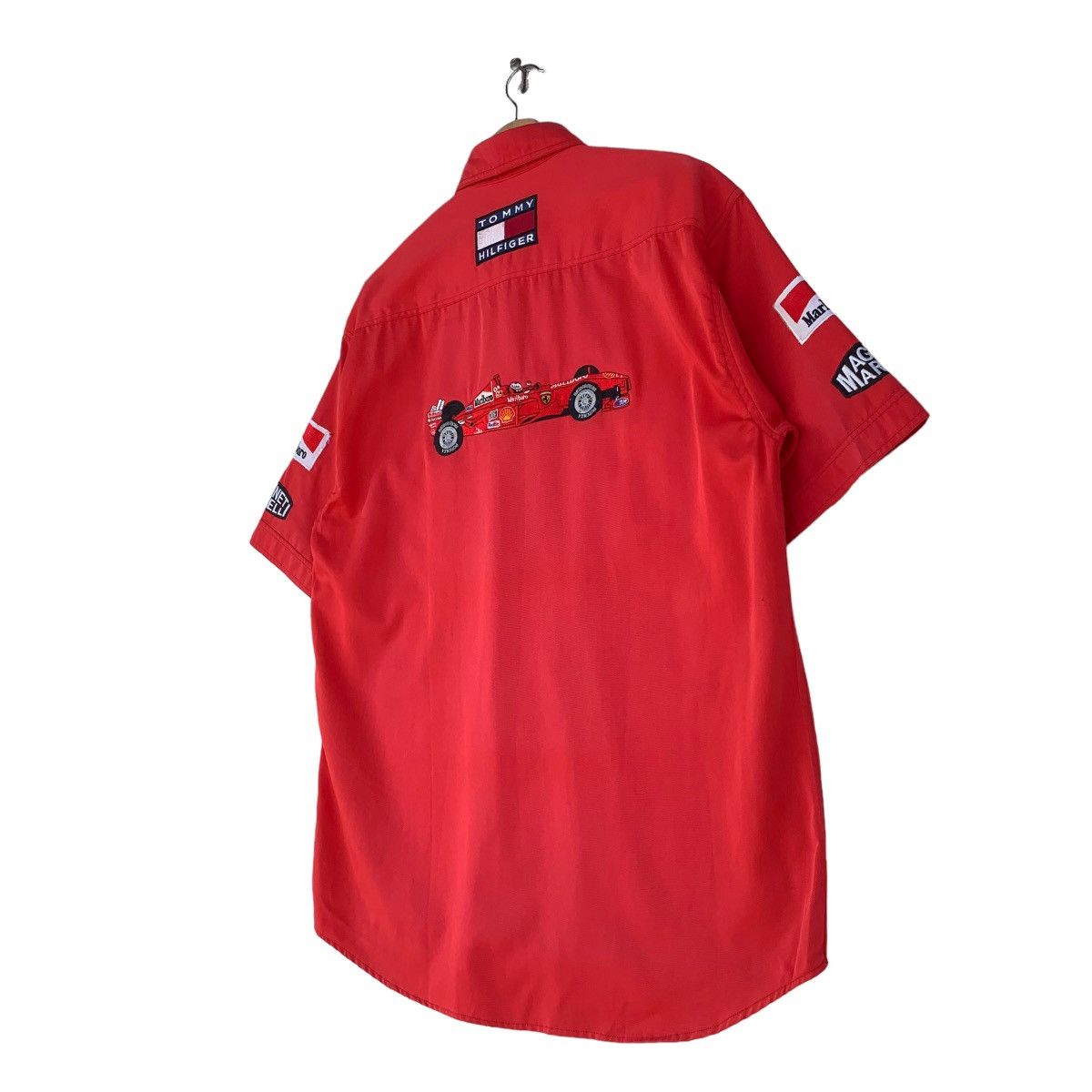 Ferrari × Vintage 1996 Ferrari Racing Team Officials Race F1 Team Shirt Size US XL / EU 56 / 4 - 6 Thumbnail