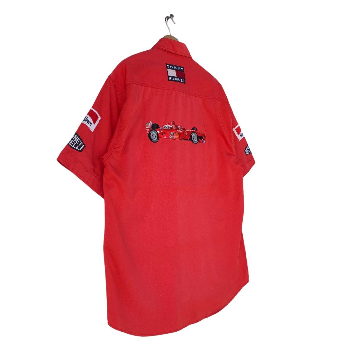 Ferrari × Vintage 1996 Ferrari Racing Team Officials Race F1 Team Shirt Size US XL / EU 56 / 4 - 5 Thumbnail
