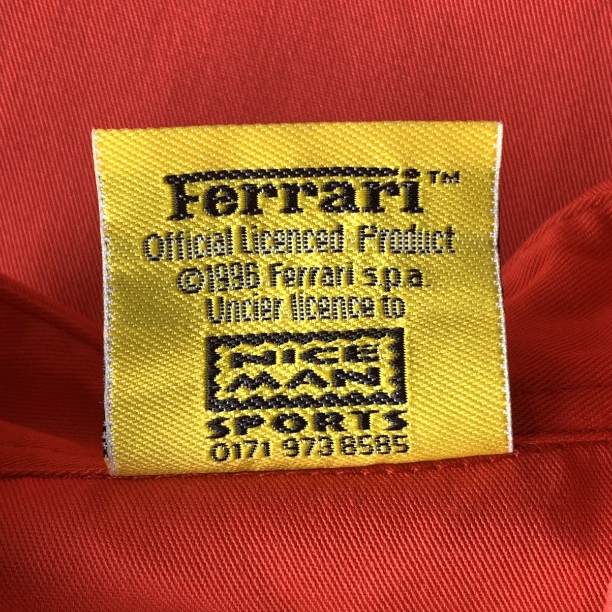 Ferrari × Vintage 1996 Ferrari Racing Team Officials Race F1 Team Shirt Size US XL / EU 56 / 4 - 11 Thumbnail