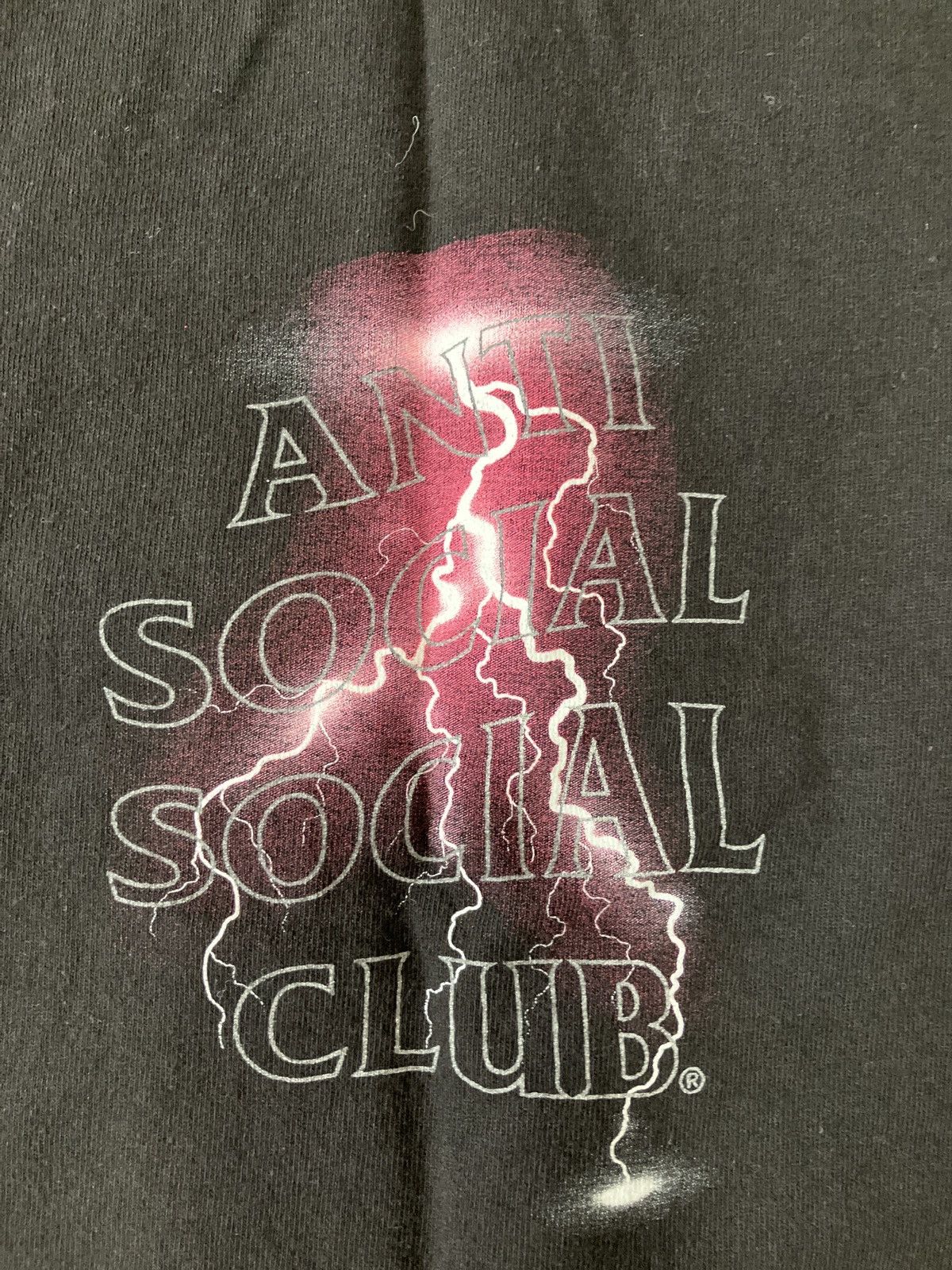 T-shirt Anti Social Social Club 'Save Your Tears' - Noir - Taille XL - Neuf Avec étiquettes