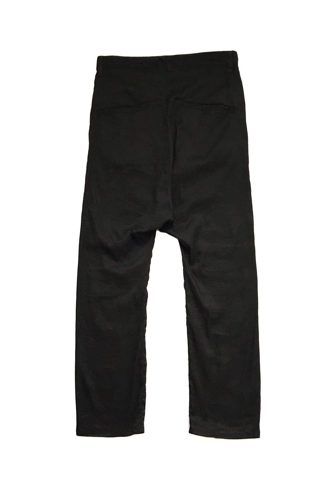 If Six Was Nine Le Grande Bleu LGB Drop Crotch Hakama Sarrouel Linen Pants Size US 32 / EU 48 - 3 Thumbnail