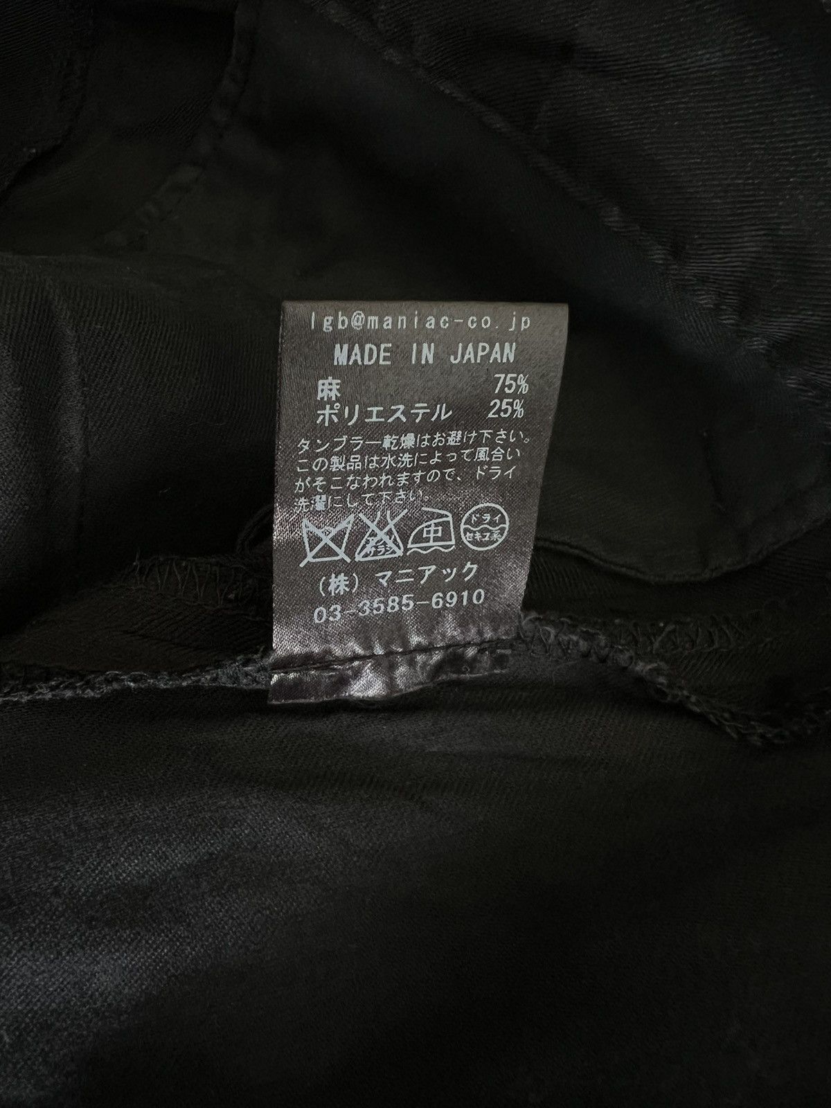 If Six Was Nine Le Grande Bleu LGB Drop Crotch Hakama Sarrouel Linen Pants Size US 32 / EU 48 - 12 Thumbnail