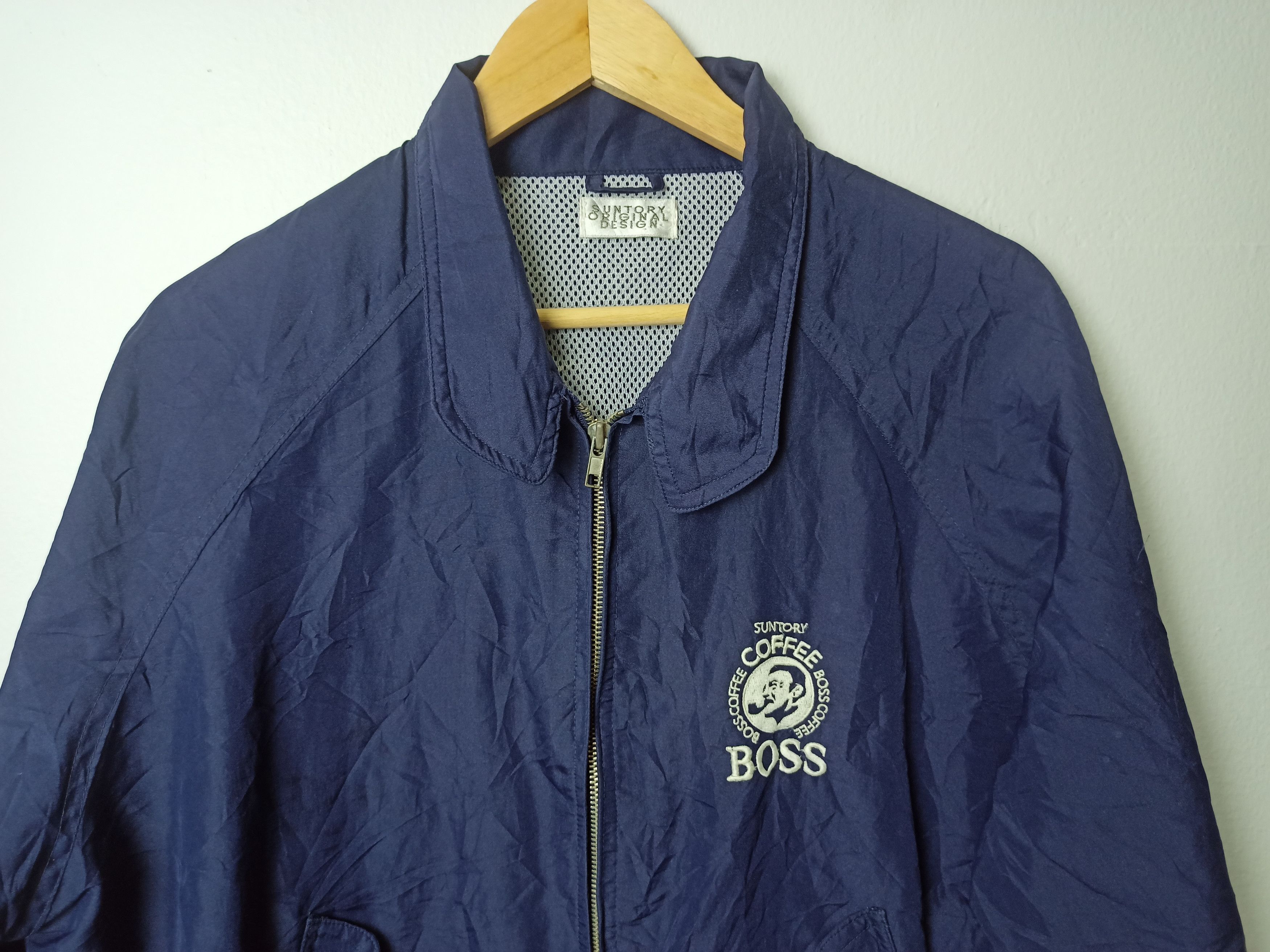 Vintage Suntory Original Design Coffee Boss Light Jacket Size US XL / EU 56 / 4 - 6 Thumbnail