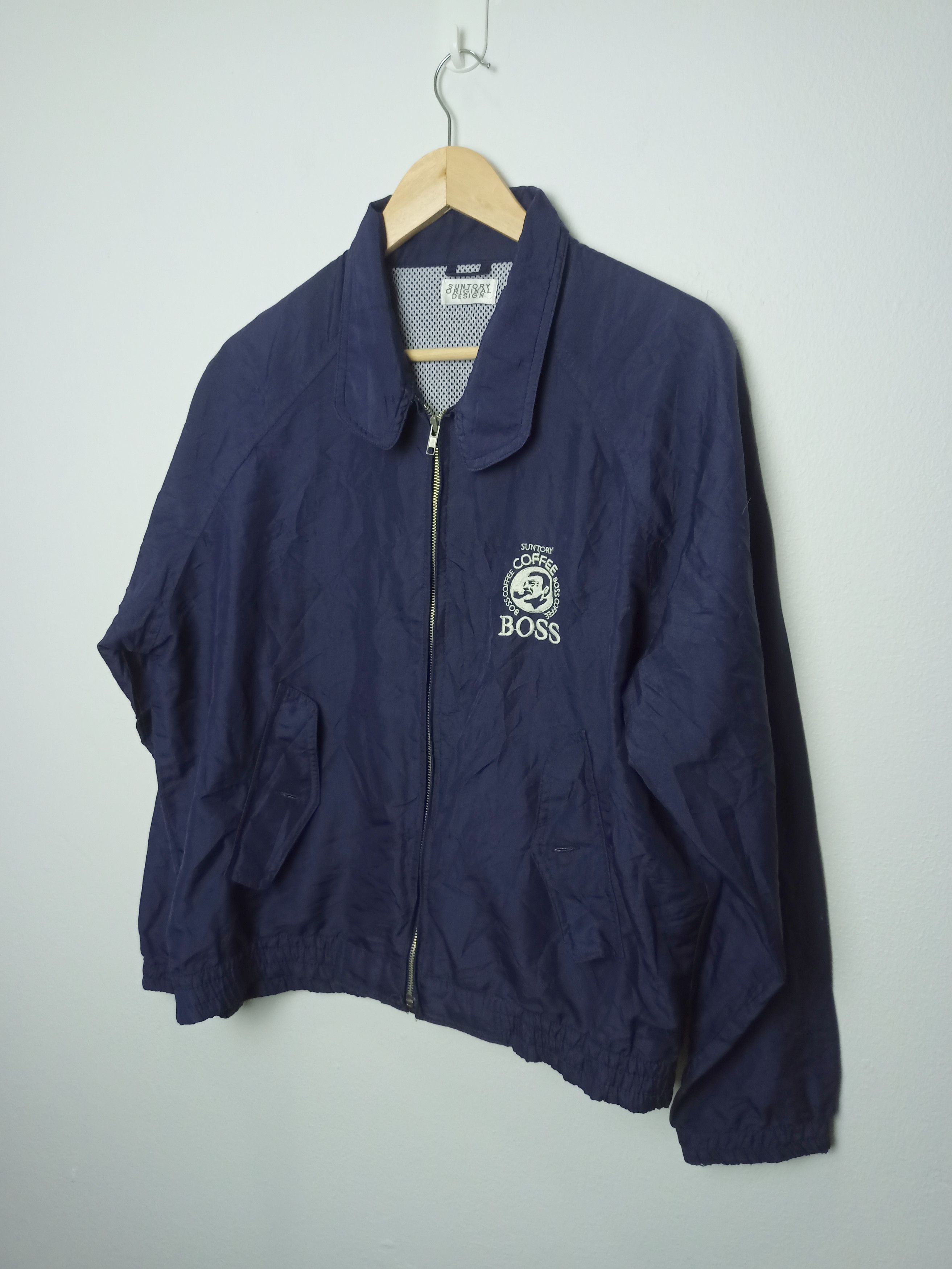 Vintage Suntory Original Design Coffee Boss Light Jacket Size US XL / EU 56 / 4 - 3 Thumbnail