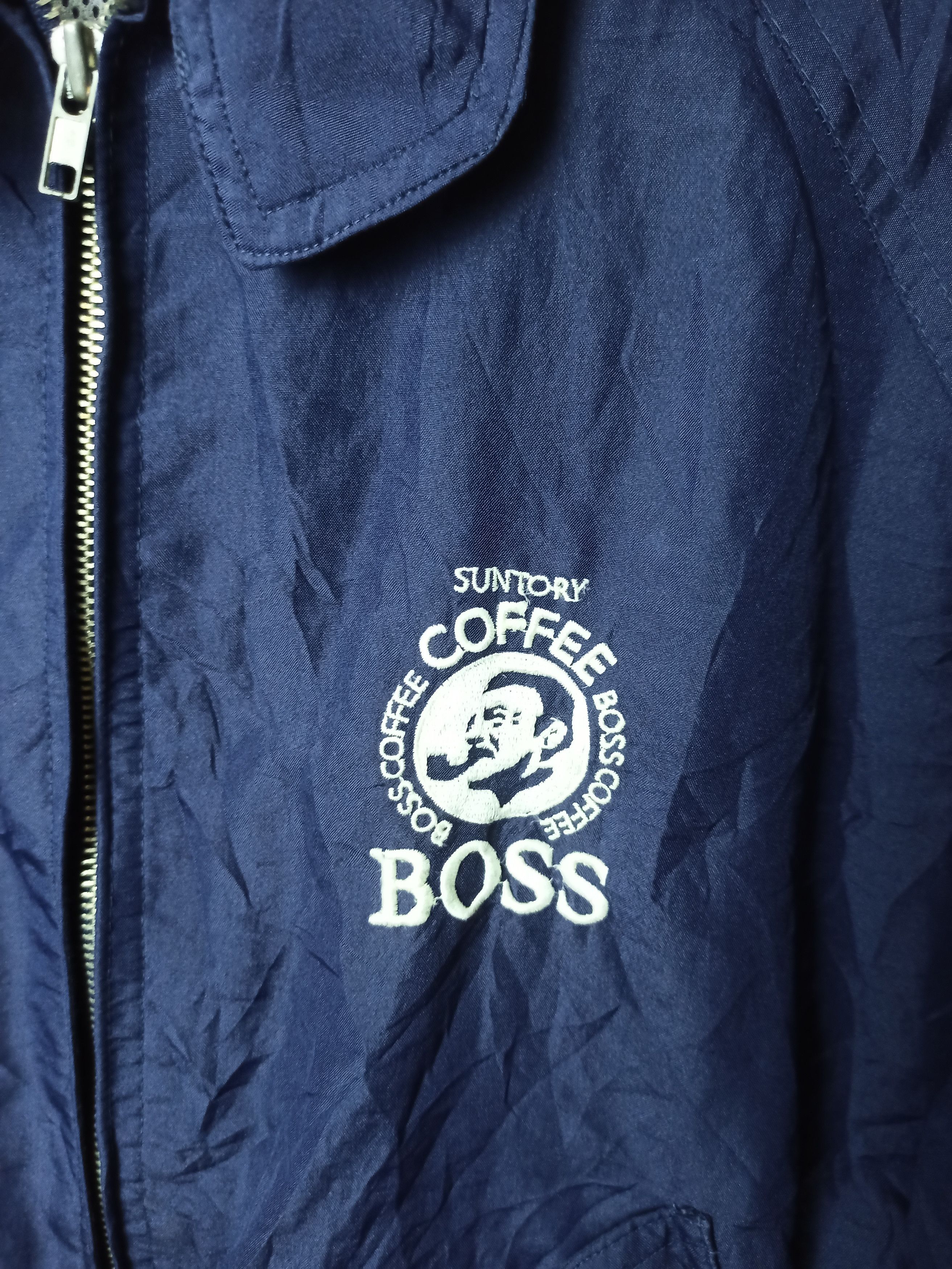 Vintage Suntory Original Design Coffee Boss Light Jacket Size US XL / EU 56 / 4 - 2 Thumbnail