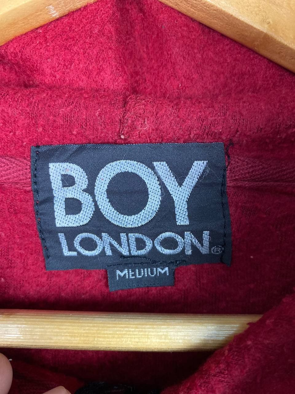 Boy London Vintage Rare Boy London half zipper Hoody Fleece Size US M / EU 48-50 / 2 - 6 Thumbnail