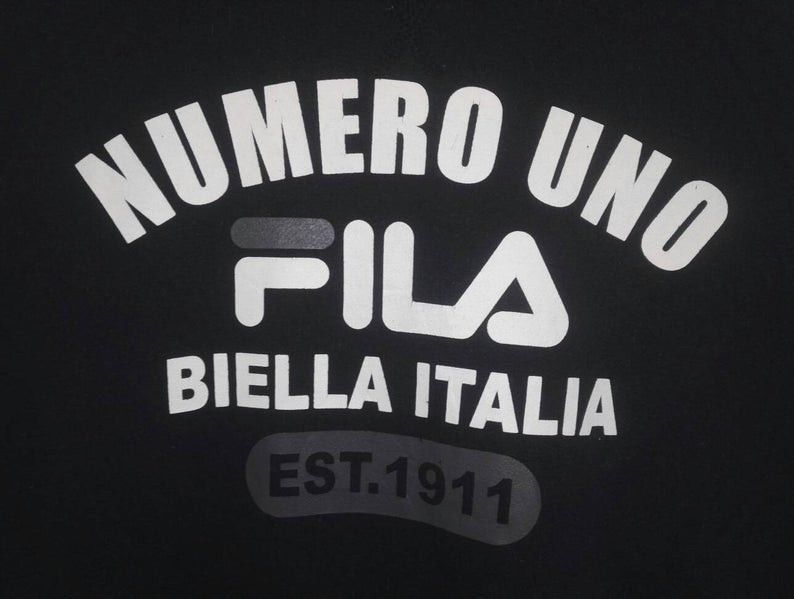 Fila Sweatshirt Fila Numero Uno Fila Biella Italia Est. 1911 Size US L / EU 52-54 / 3 - 2 Thumbnail