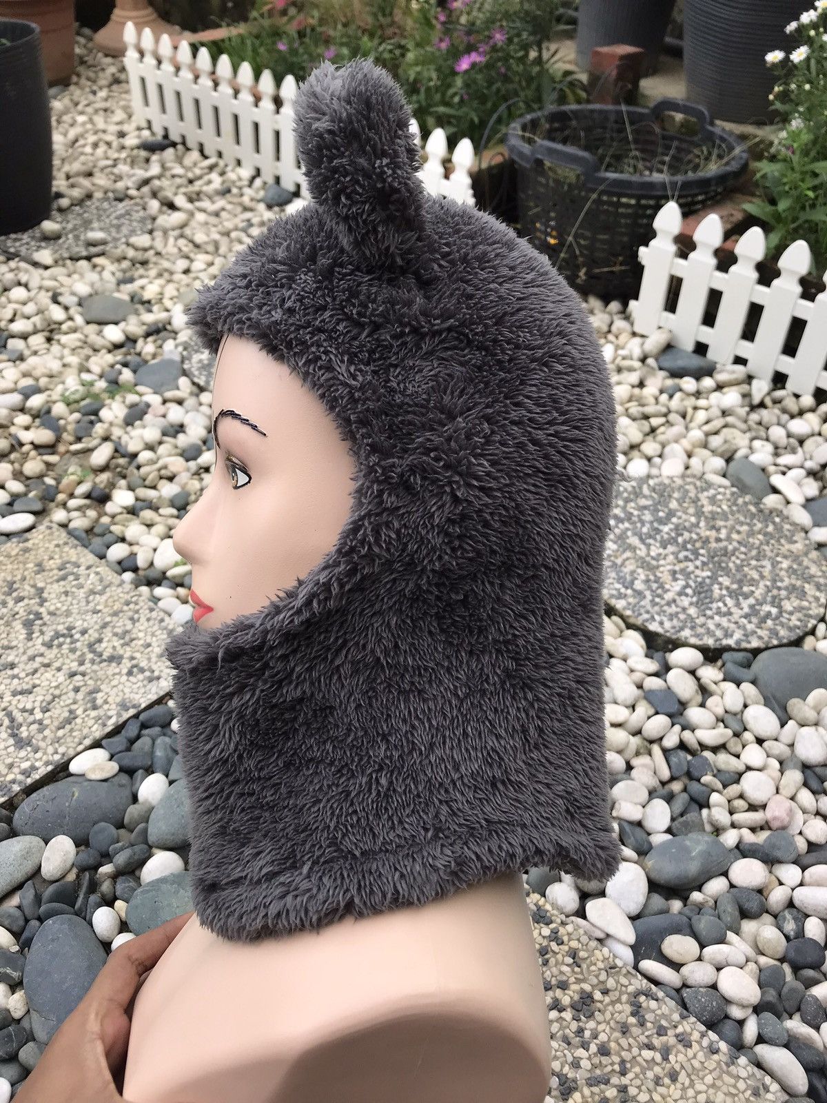 Japanese Brand BALACLAVA FULL FAUX FUR SNOW CAP HAT 🇯🇵 Size ONE SIZE - 6 Thumbnail