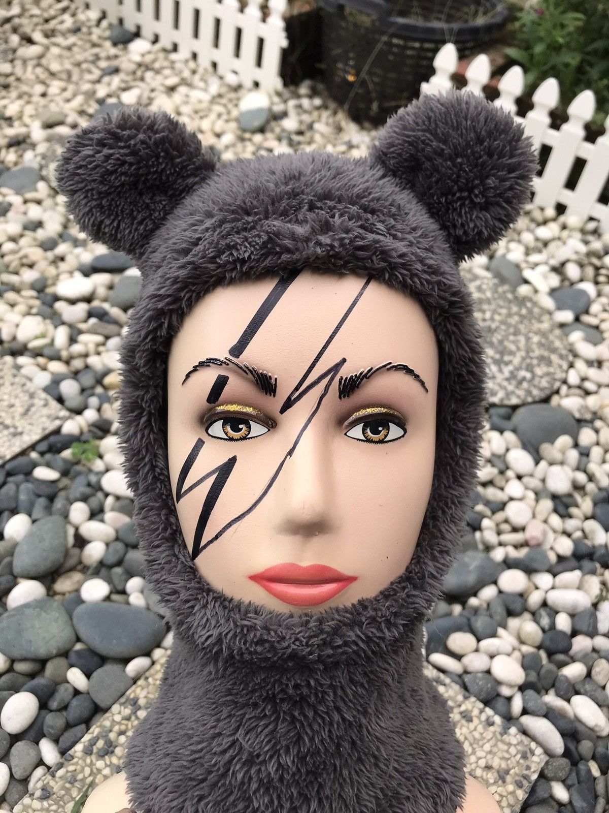 Japanese Brand BALACLAVA FULL FAUX FUR SNOW CAP HAT 🇯🇵 Size ONE SIZE - 4 Thumbnail