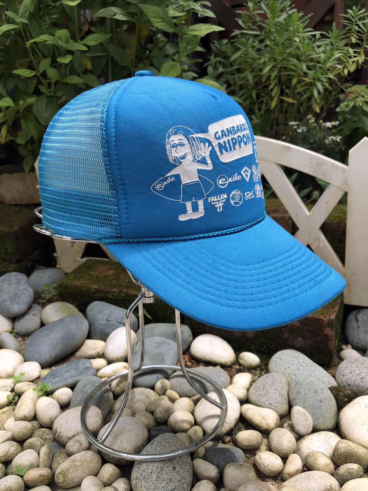 Japanese Brand GANBAROU NIPPON (がんばろう日本) SKIMBOARDS SURFING CAP HAT Size ONE SIZE - 5 Thumbnail