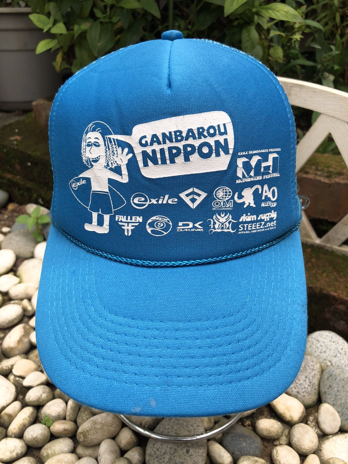 Japanese Brand GANBAROU NIPPON (がんばろう日本) SKIMBOARDS SURFING CAP HAT Size ONE SIZE - 3 Thumbnail