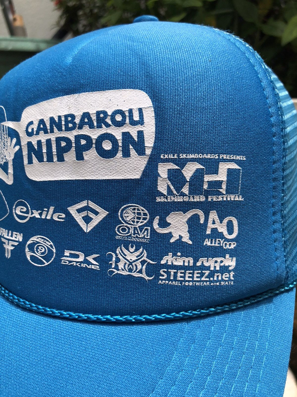 Japanese Brand GANBAROU NIPPON (がんばろう日本) SKIMBOARDS SURFING CAP HAT Size ONE SIZE - 4 Thumbnail