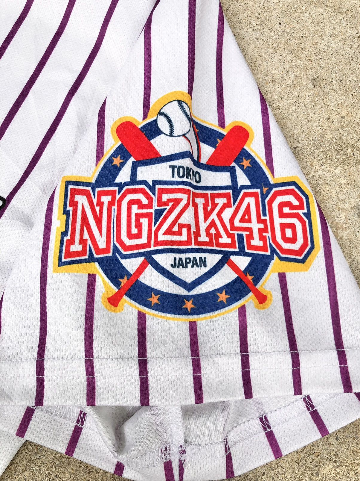 Japanese Brand NOGIZAKA 46 baseball jersey Size US M / EU 48-50 / 2 - 4 Thumbnail