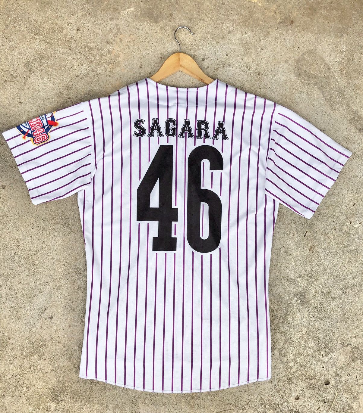 Japanese Brand NOGIZAKA 46 baseball jersey Size US M / EU 48-50 / 2 - 2 Thumbnail