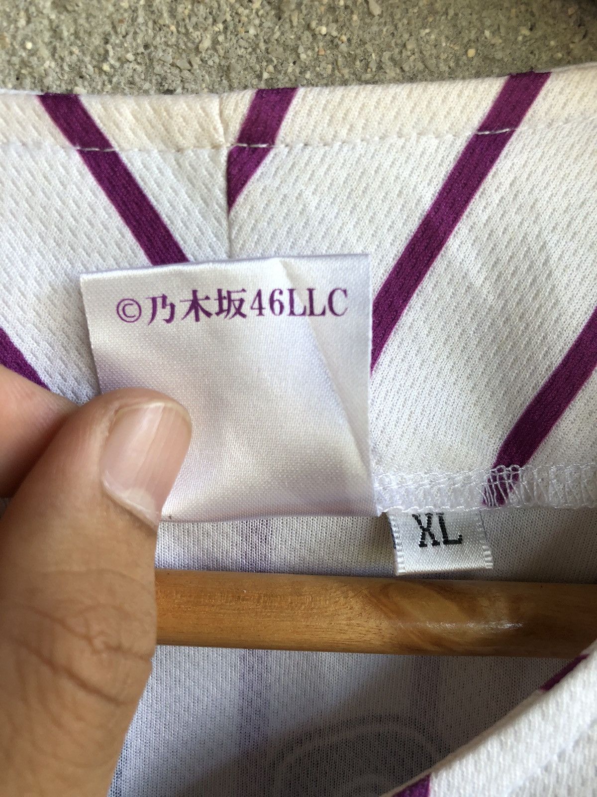 Japanese Brand NOGIZAKA 46 baseball jersey Size US M / EU 48-50 / 2 - 6 Thumbnail