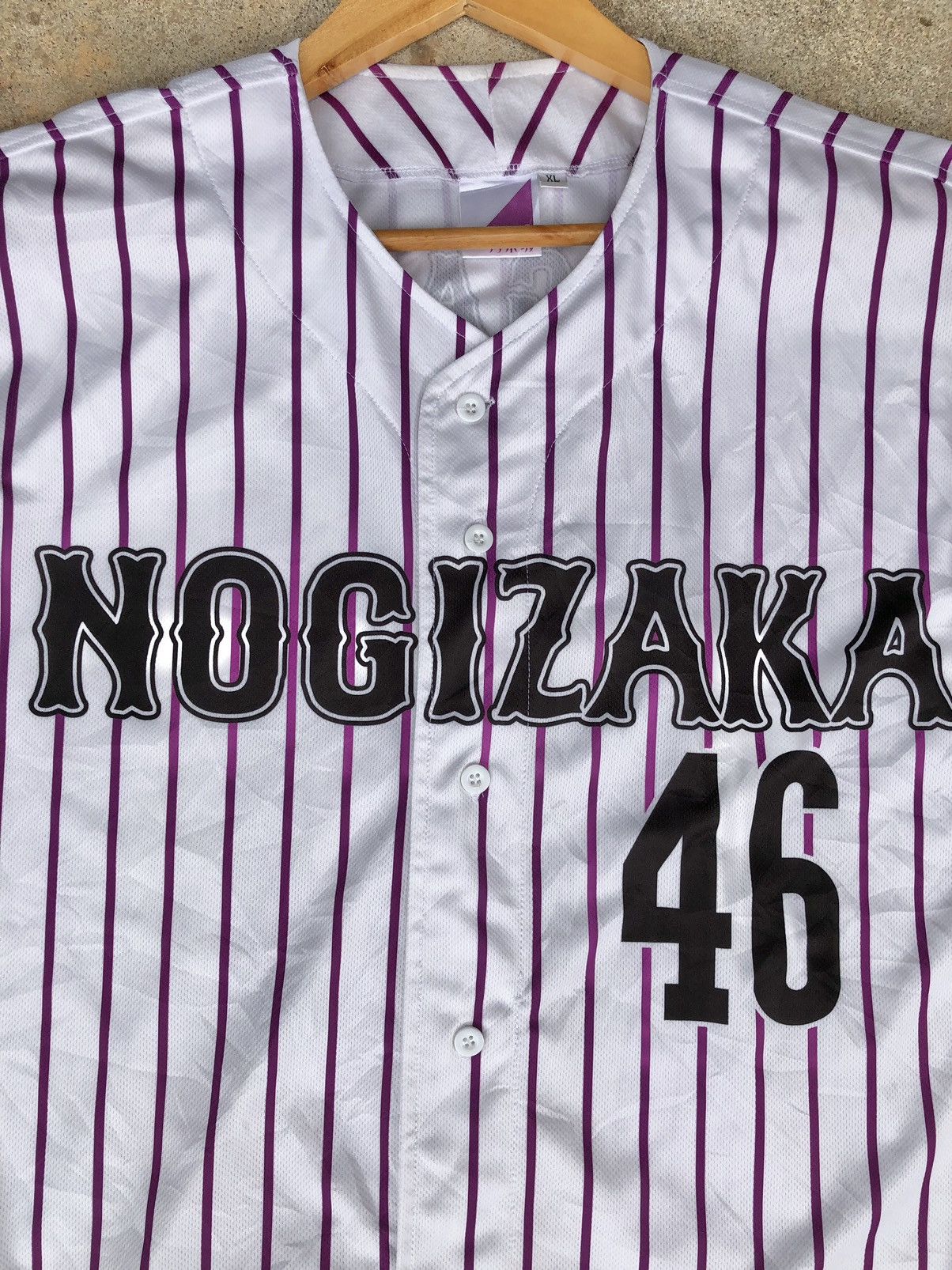 Japanese Brand NOGIZAKA 46 baseball jersey Size US M / EU 48-50 / 2 - 3 Thumbnail