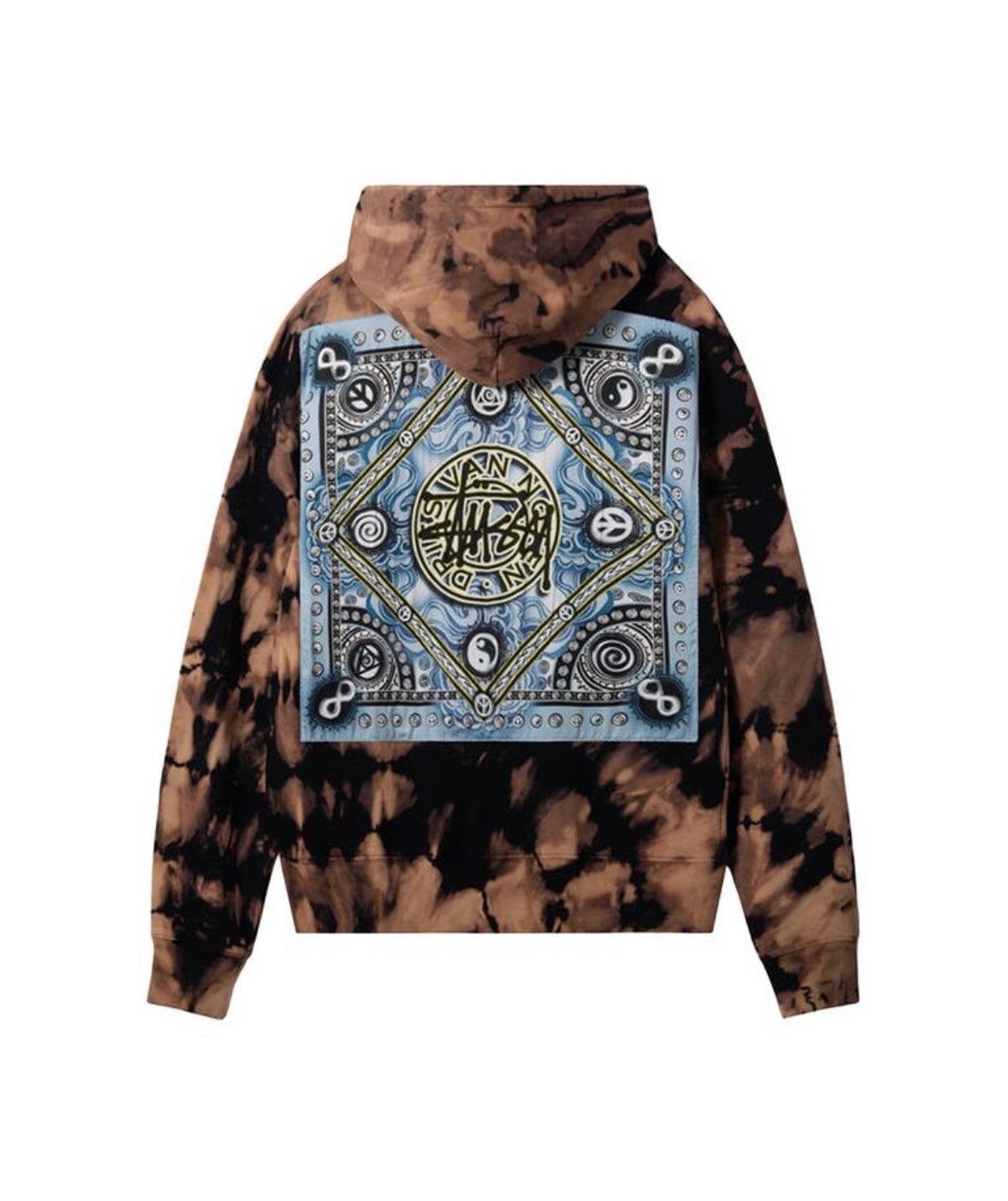 Dries Van Noten × Stussy Stüssy x Dries Van Noten Bandana Hoodie Camel - Size XL Size US XL / EU 56 / 4 - 2 Thumbnail