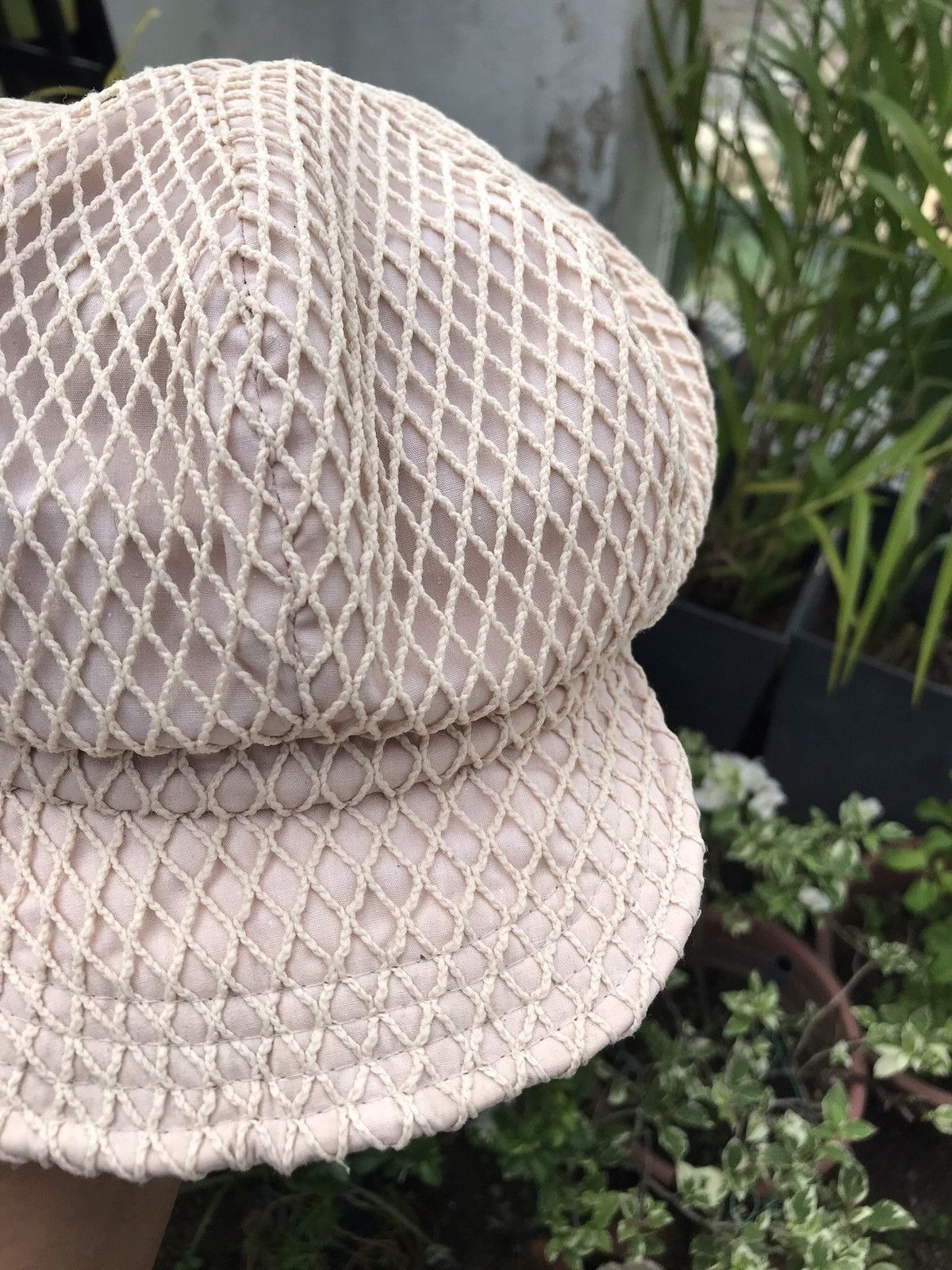 Japanese Brand MESH PUNKER BAKER BOY IVY HAT CAP BY HNC Size ONE SIZE - 5 Thumbnail