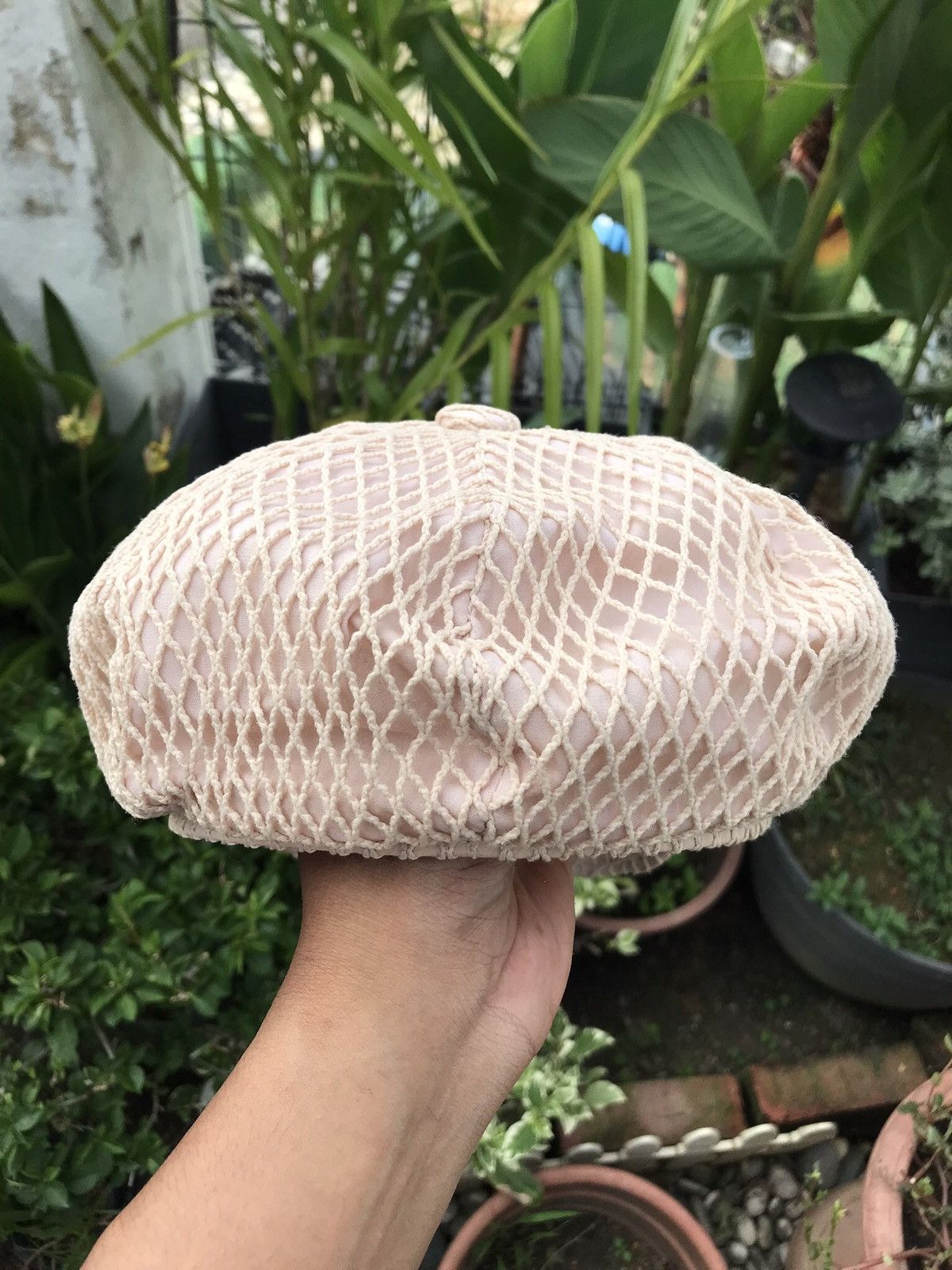 Japanese Brand MESH PUNKER BAKER BOY IVY HAT CAP BY HNC Size ONE SIZE - 4 Thumbnail