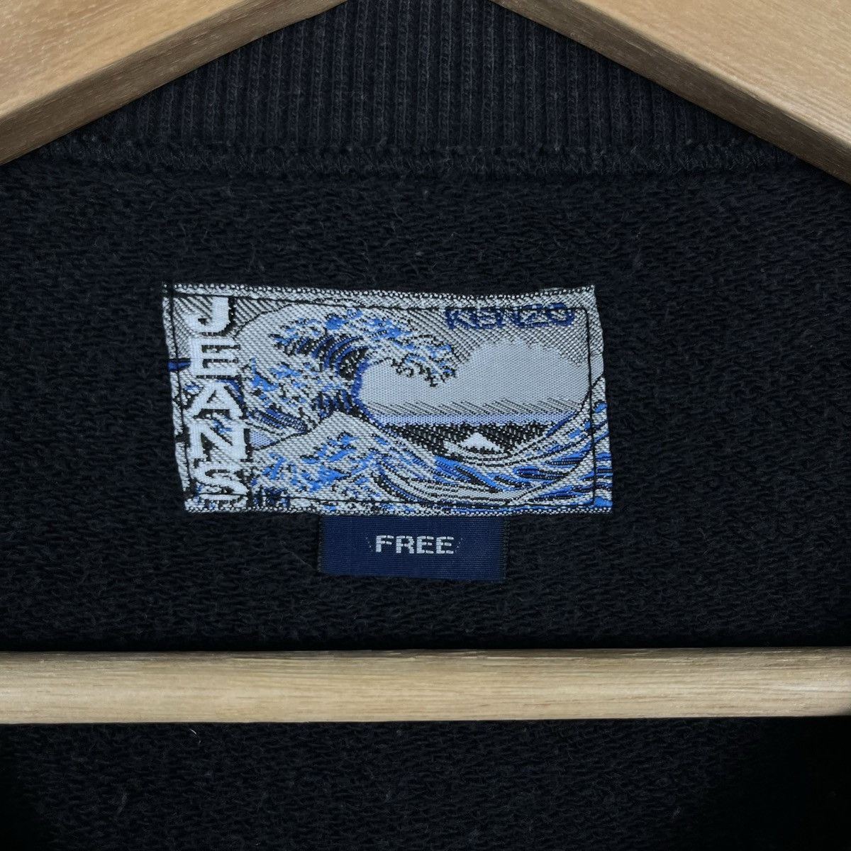 Kenzo × Vintage Vintage Kenzo Embroidered Spell Sweatshirt Size US M / EU 48-50 / 2 - 6 Thumbnail