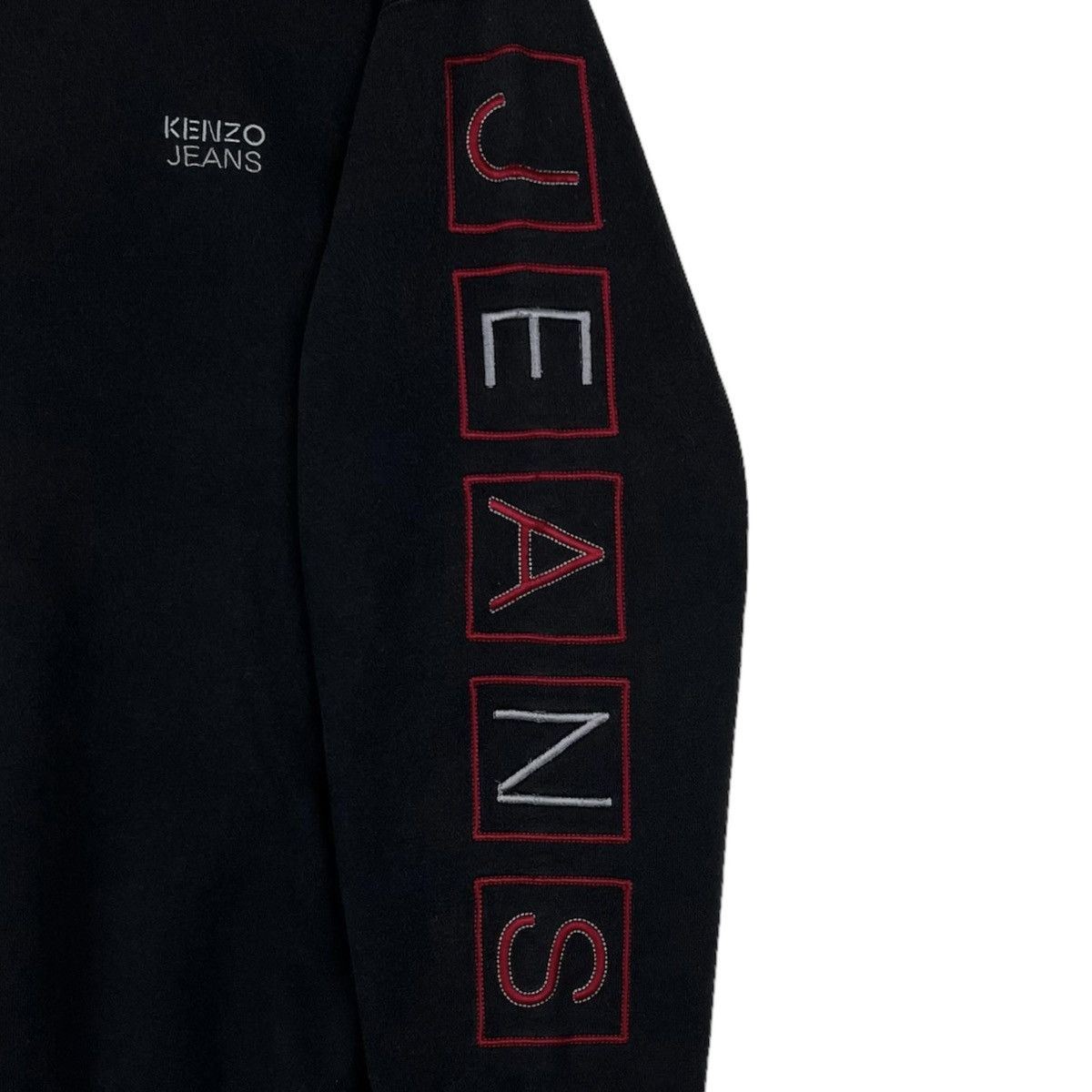 Kenzo × Vintage Vintage Kenzo Embroidered Spell Sweatshirt Size US M / EU 48-50 / 2 - 5 Thumbnail