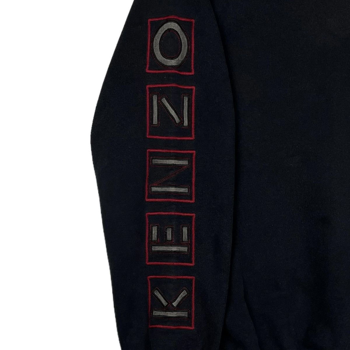 Kenzo × Vintage Vintage Kenzo Embroidered Spell Sweatshirt Size US M / EU 48-50 / 2 - 4 Thumbnail