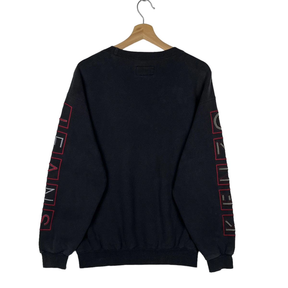 Kenzo × Vintage Vintage Kenzo Embroidered Spell Sweatshirt Size US M / EU 48-50 / 2 - 2 Thumbnail
