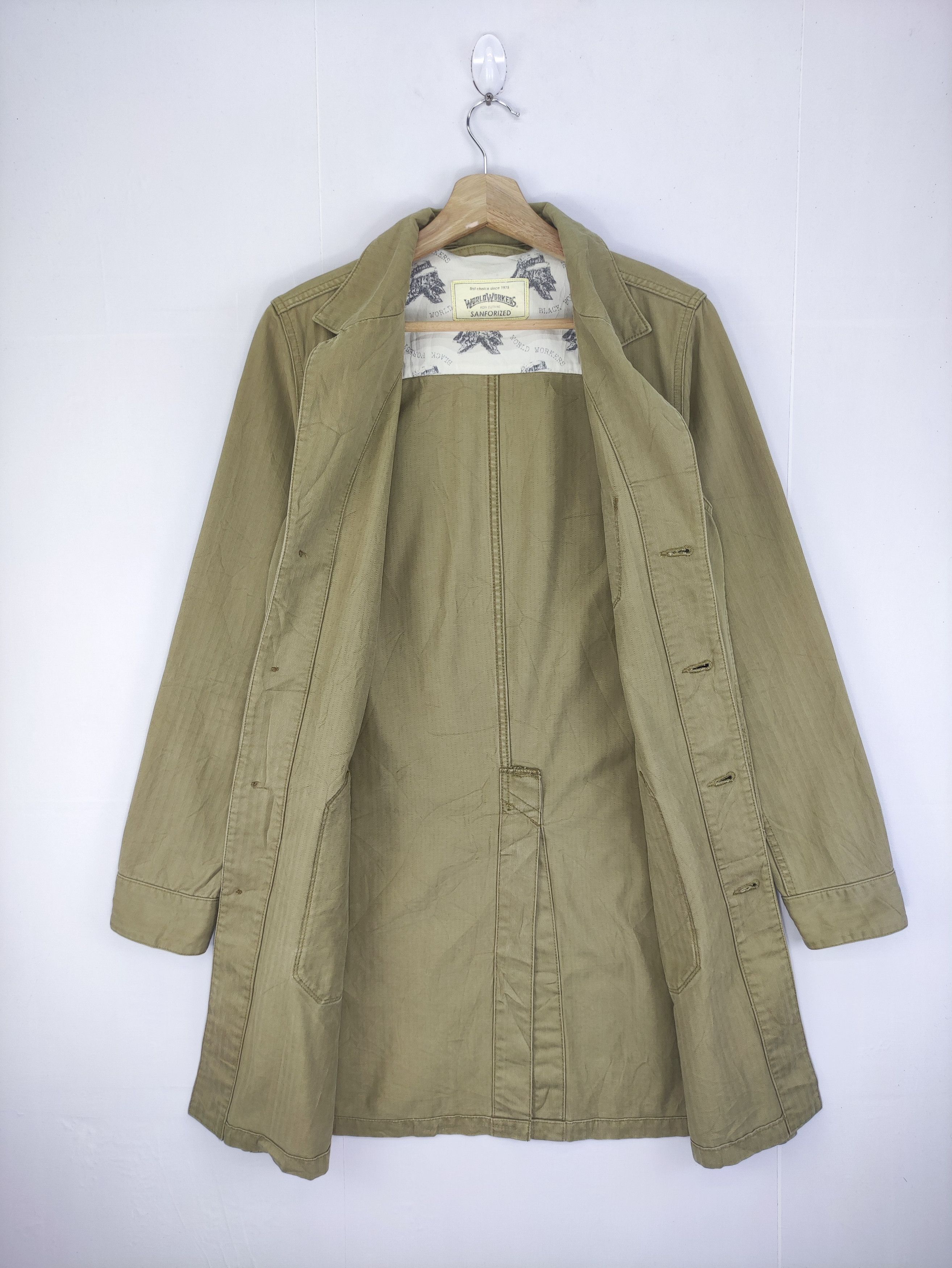 Big John Vintage Big John Sanforized Work Wear Chore Jacket Size US S / EU 44-46 / 1 - 3 Thumbnail
